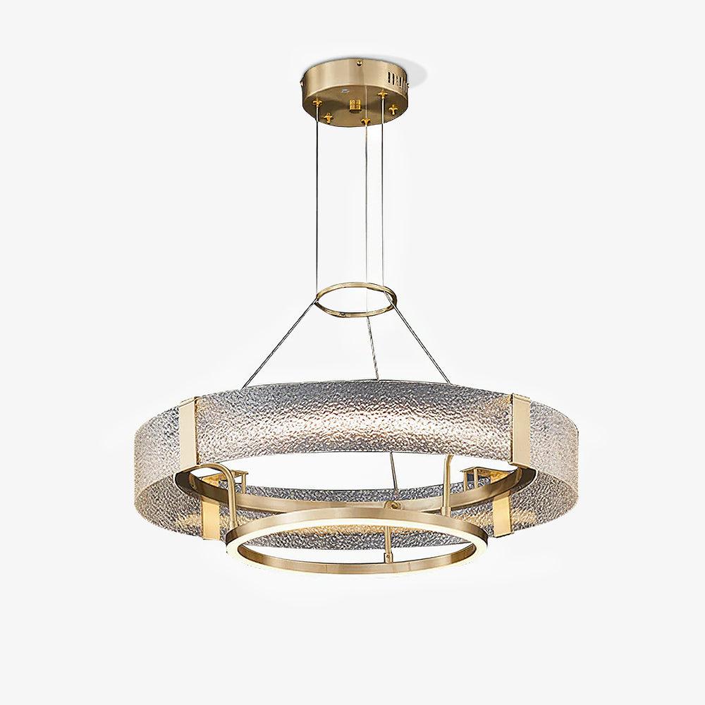 Ripple Glass Chandelier - Lumpaz