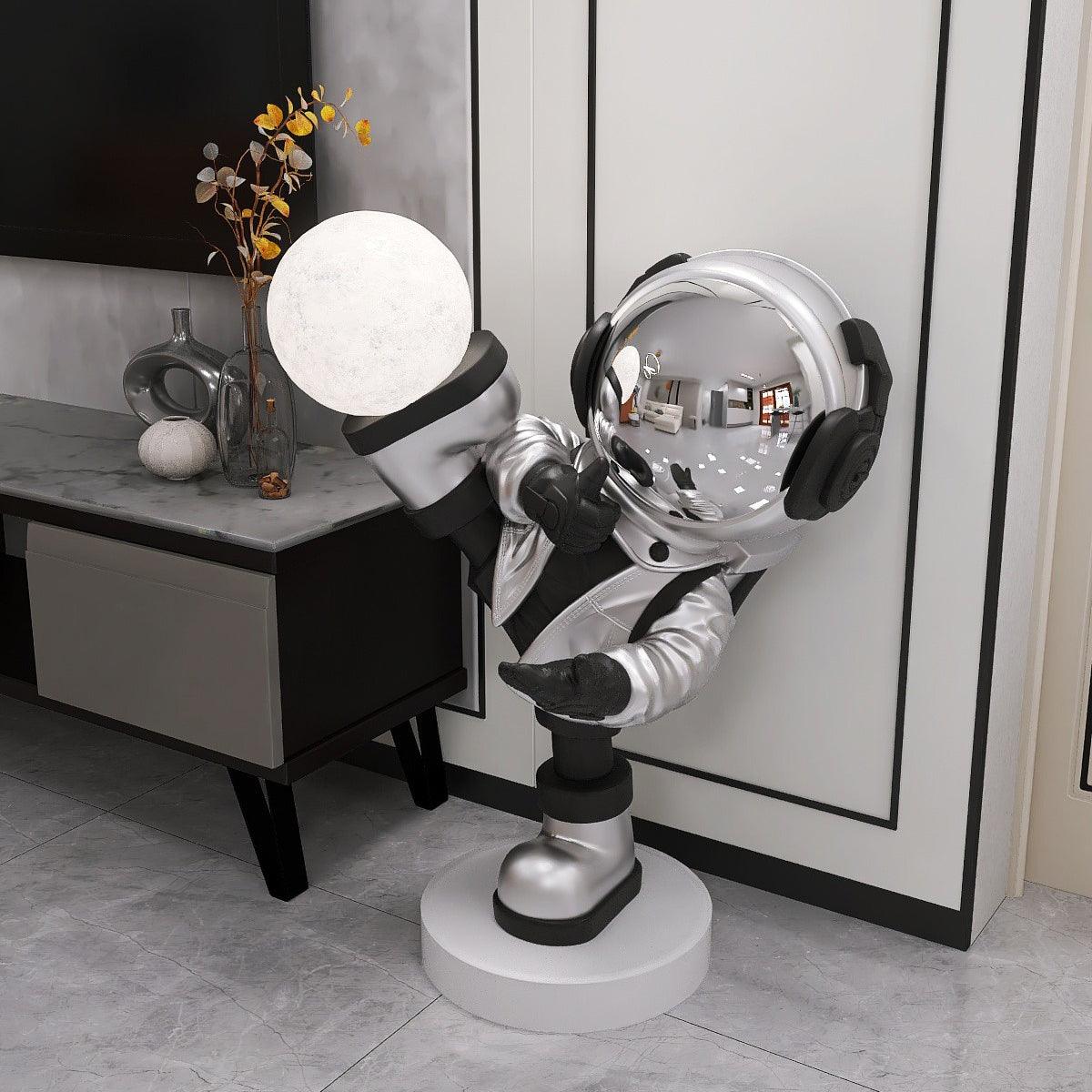 Effort Astronaut Built-in Battery Floor Lamp - Lumpaz