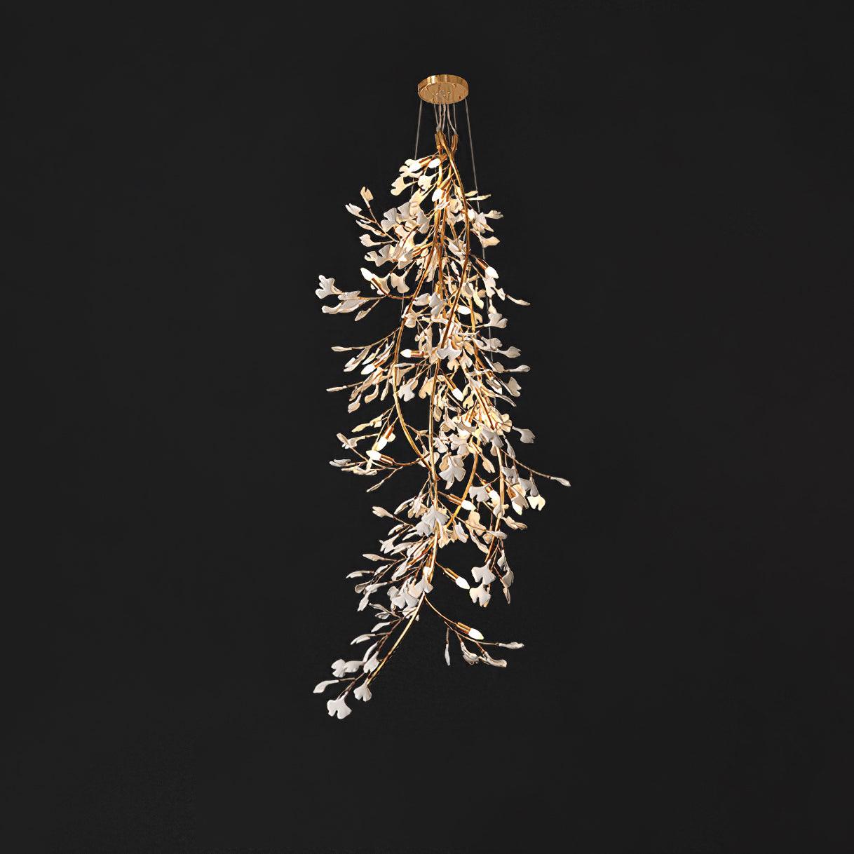 Gingko Long Branch Chandelier - Lumpaz
