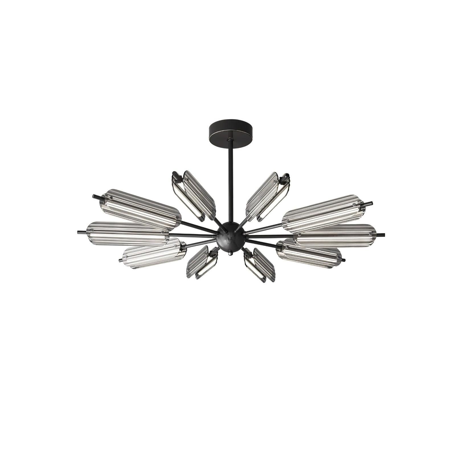 Sputnik Brass Chandelier - Lumpaz