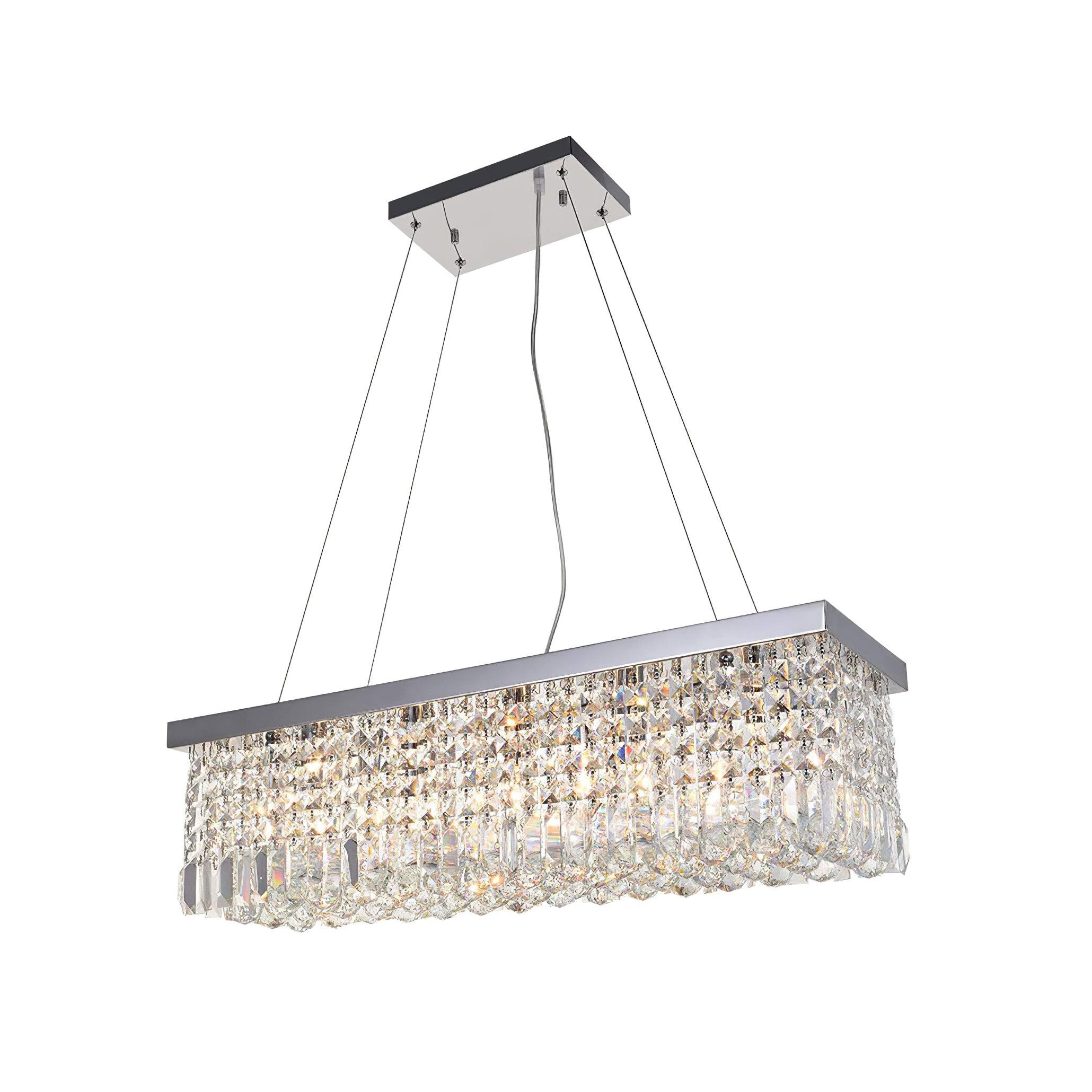 Crystal Raindrop Chandelier - Lumpaz