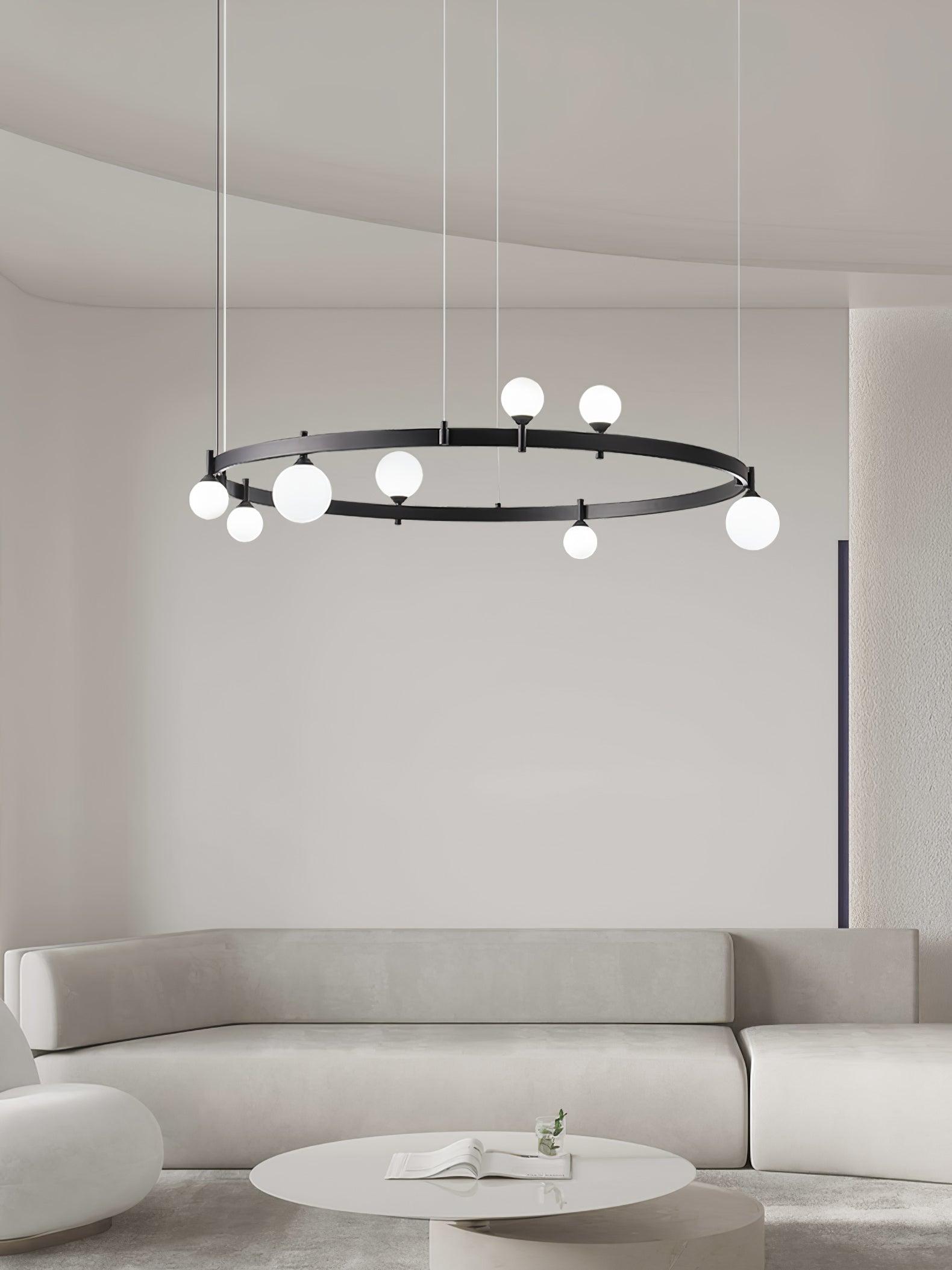 Pomi Round Chandelier - Lumpaz