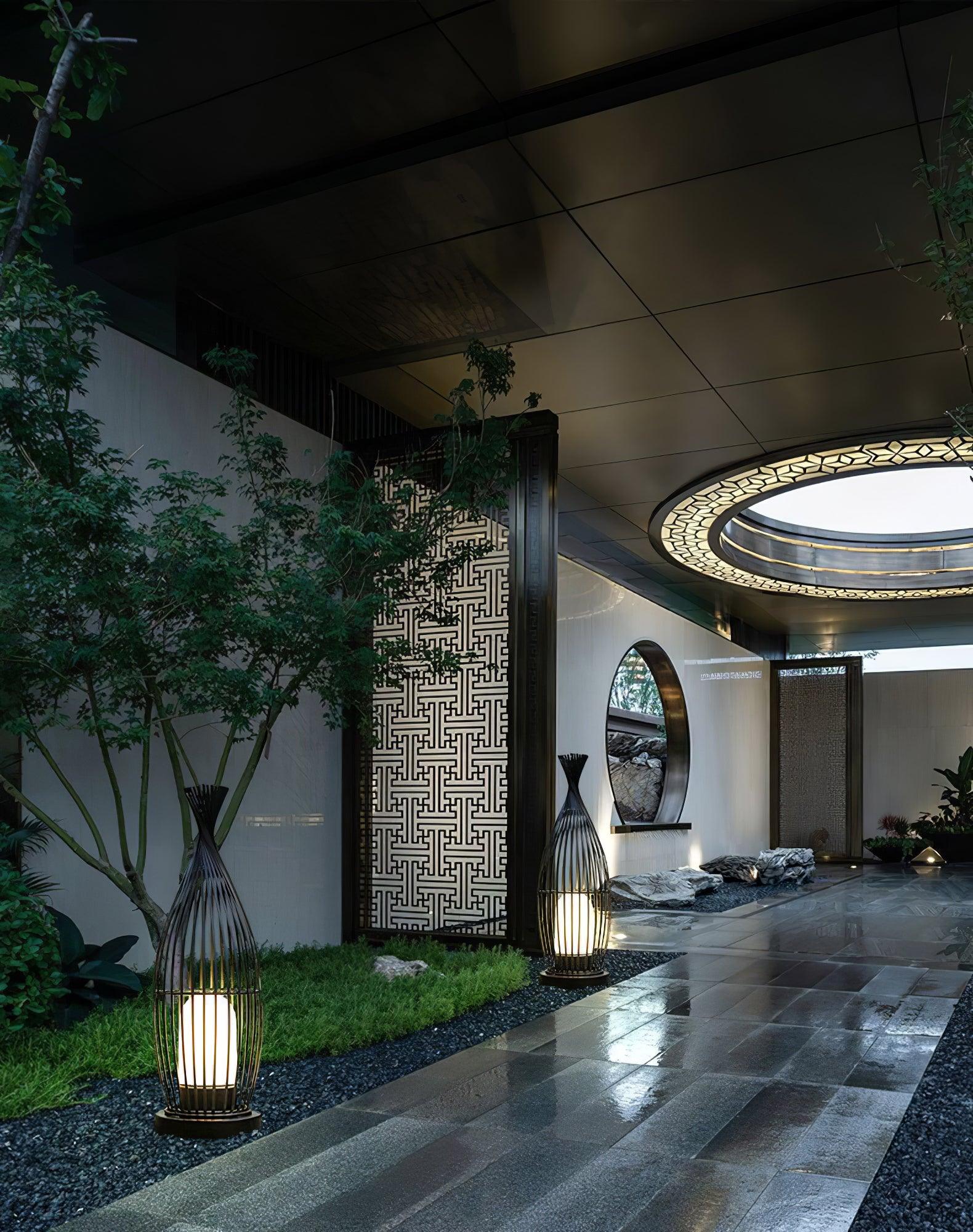Aurora Orbis Lantern Outdoor Light - Lumpaz