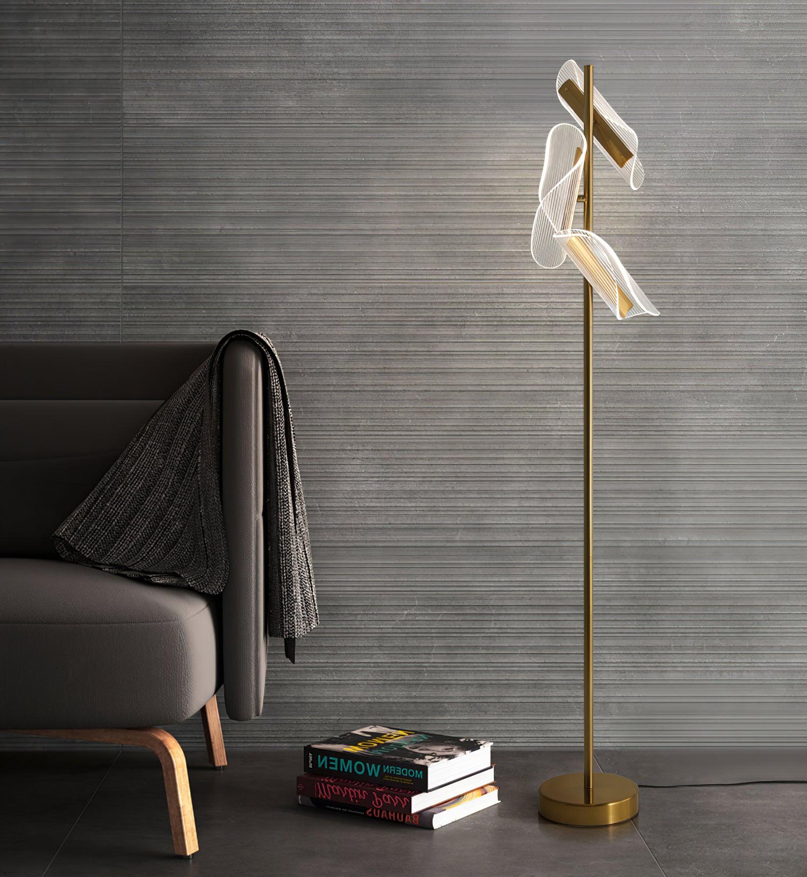 Flame Floor Lamp - Lumpaz