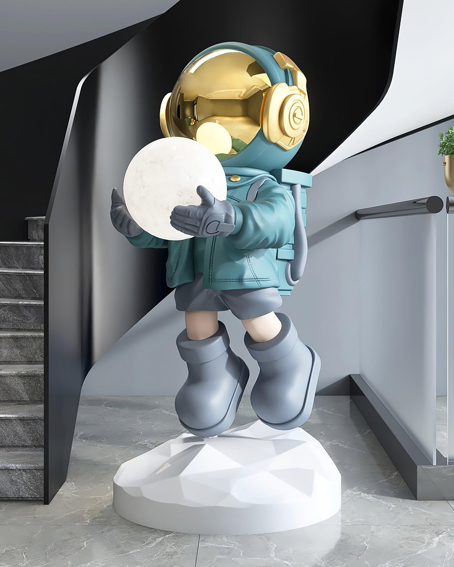 Fantasy Astronaut Built-in Battery Floor Light - Lumpaz