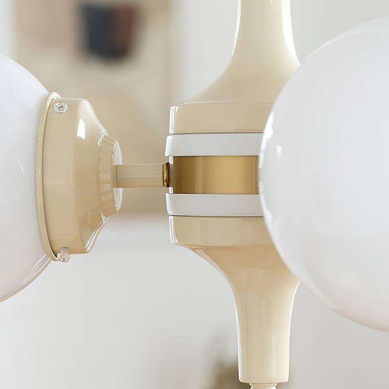 Cream Ball Chandelier - Lumpaz