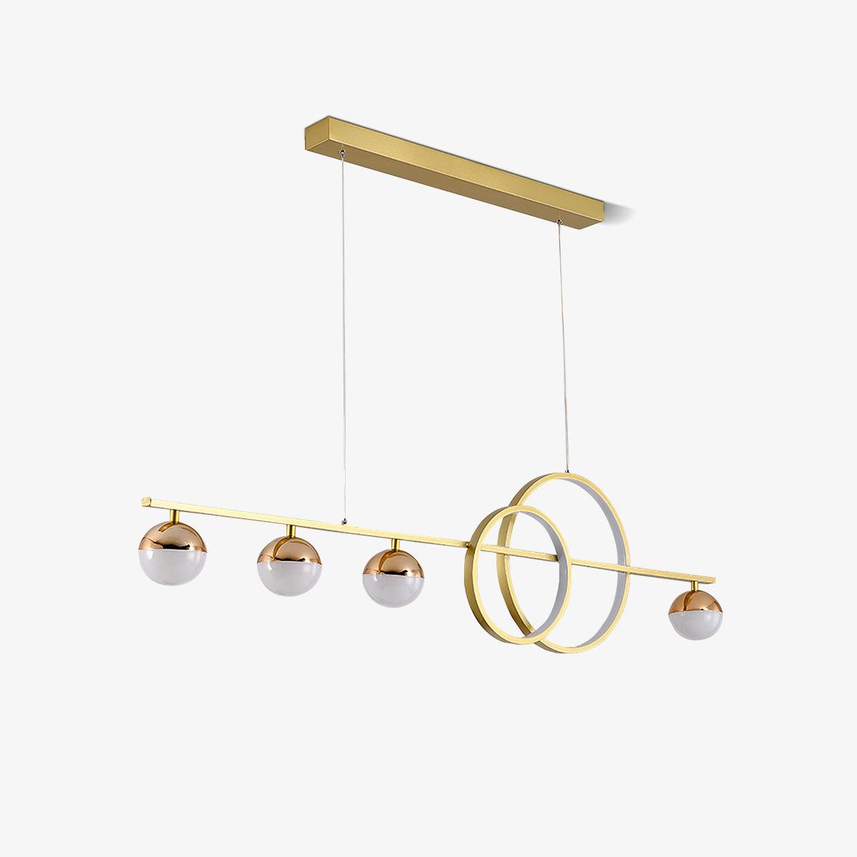 Brooklyn Double Circle Chandelier - Lumpaz