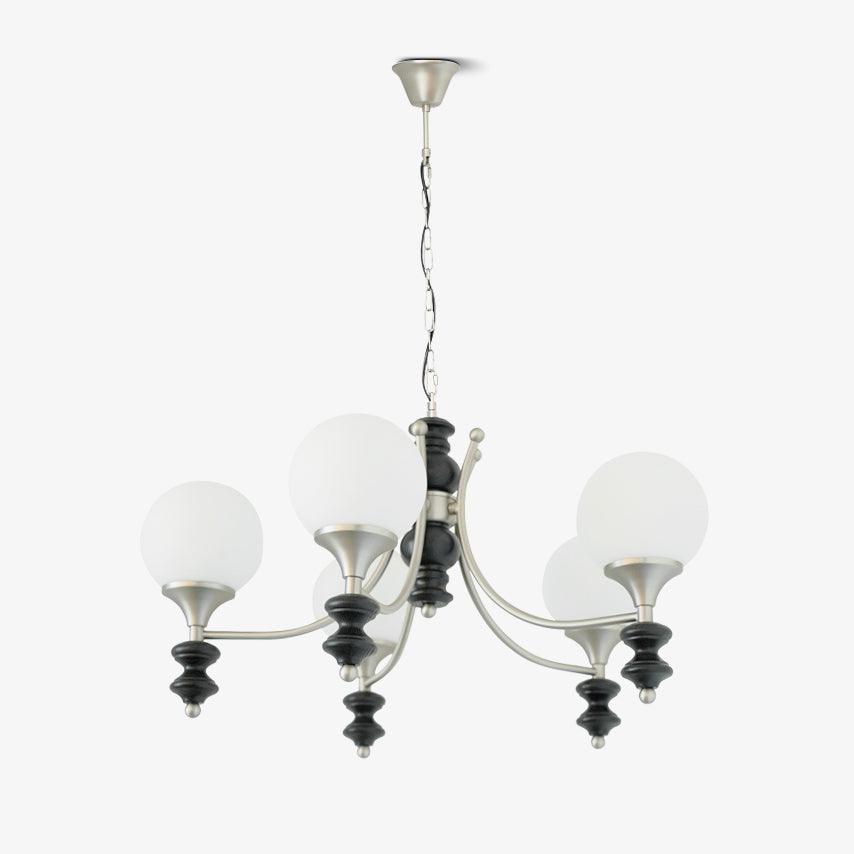 Tina Wooden Chandelier - Lumpaz
