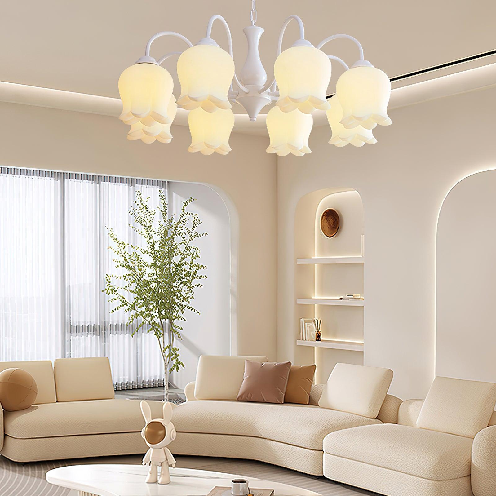 Elegant Lilium Chandelier - Lumpaz