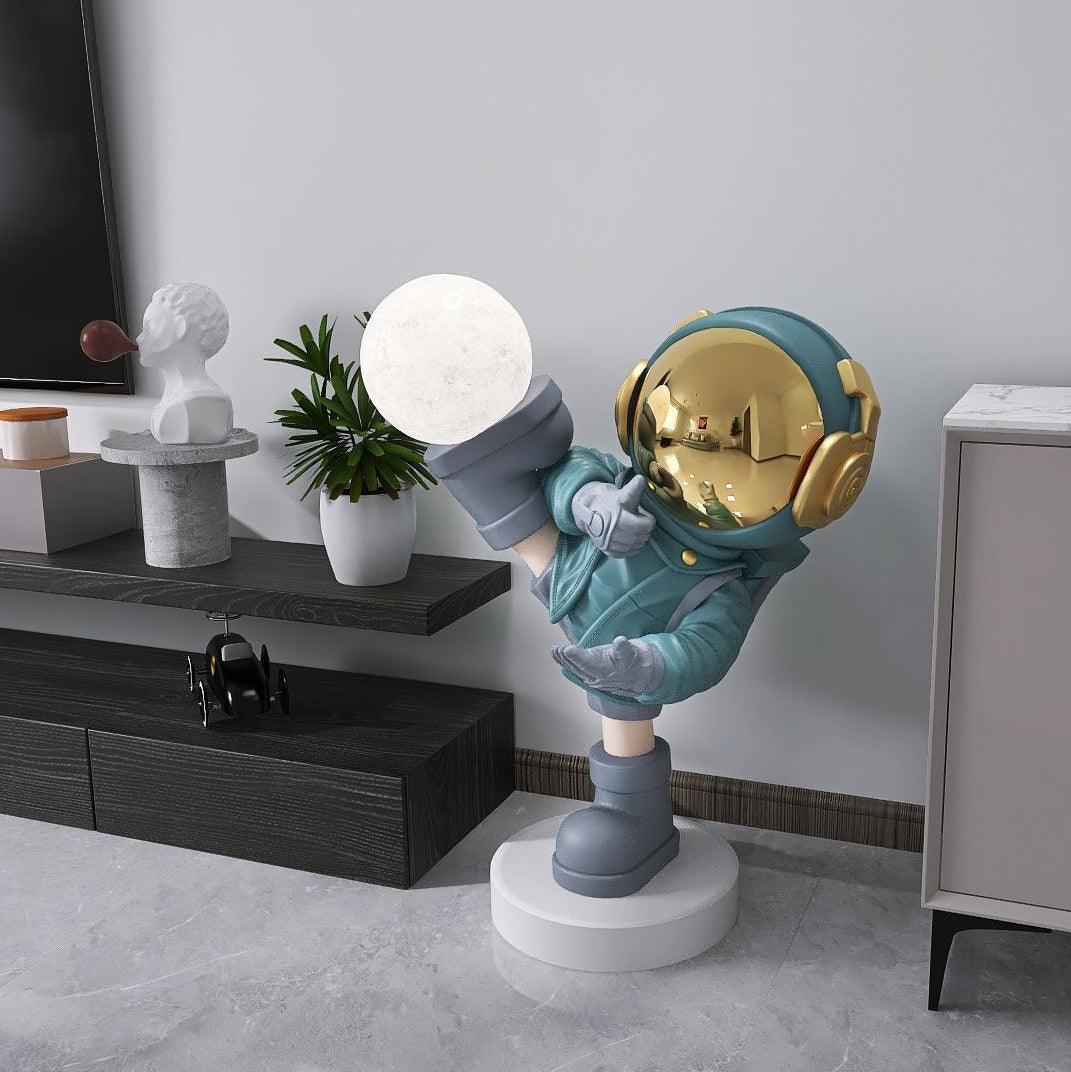 Effort Astronaut Built-in Battery Floor Lamp - Lumpaz