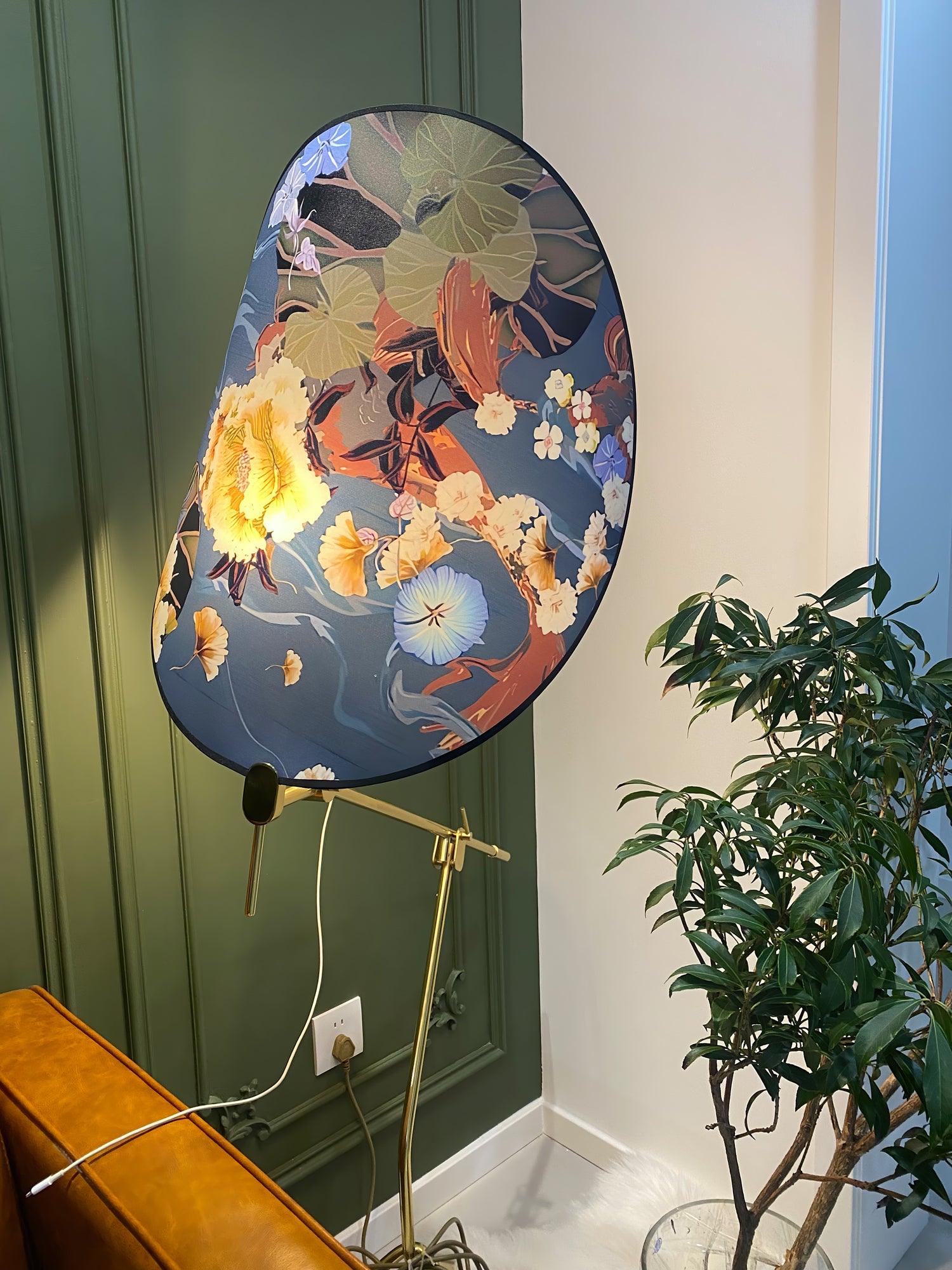 Floral Nocturne Floor Lamp - Lumpaz