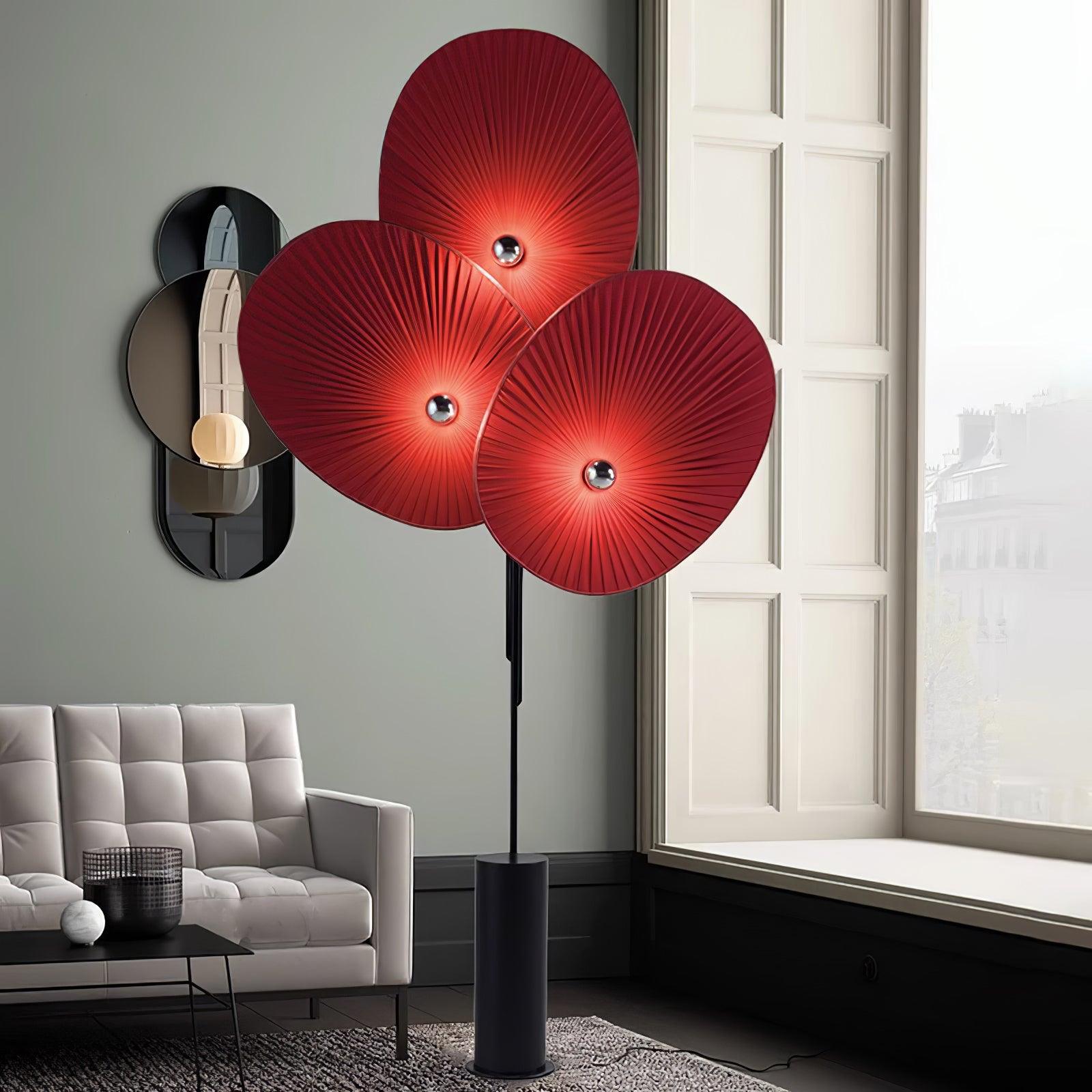 Triple Floral Floor Lamp - Lumpaz