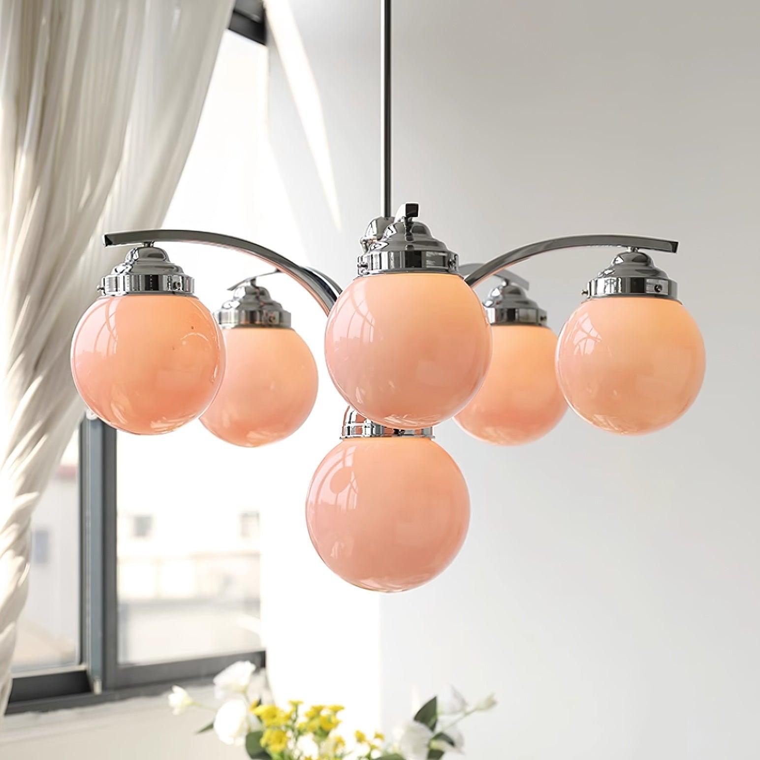 Pink Salamanca Chandelier - Lumpaz