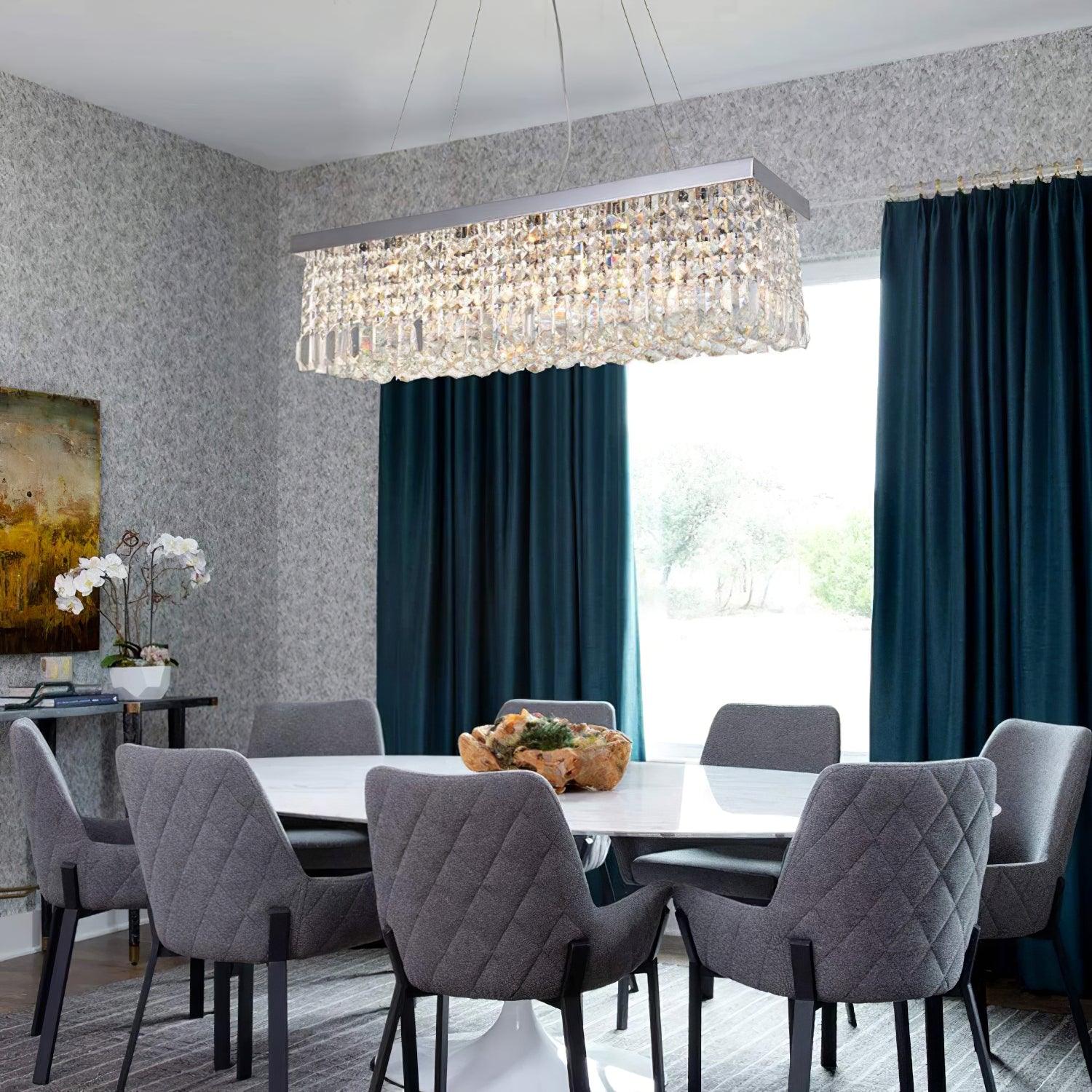 Crystal Raindrop Chandelier - Lumpaz