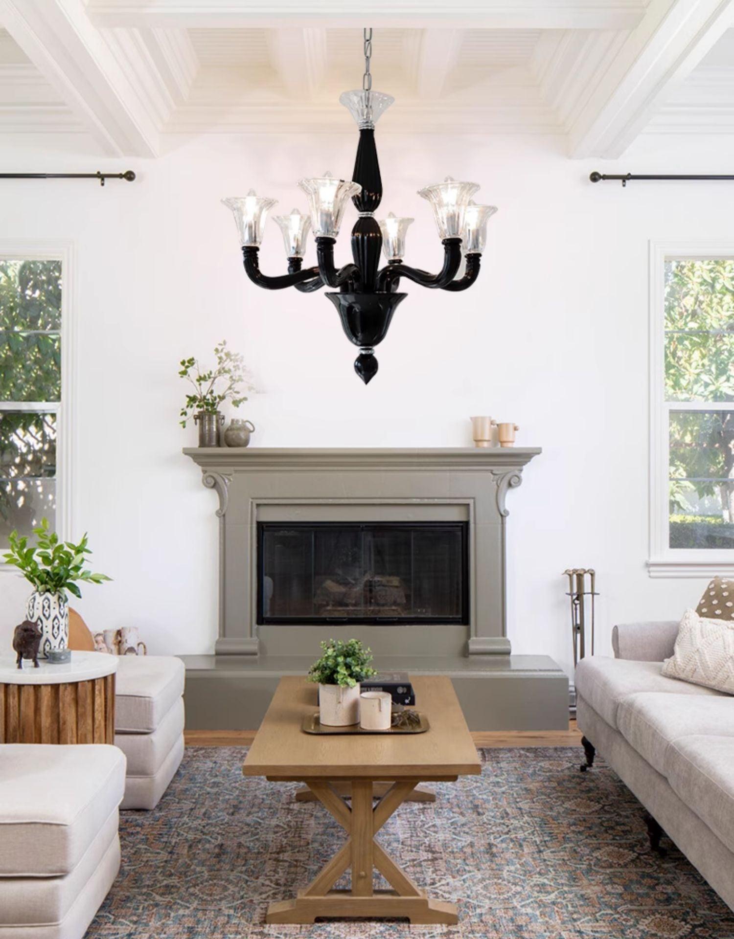 Murano Candle Chandelier - Lumpaz