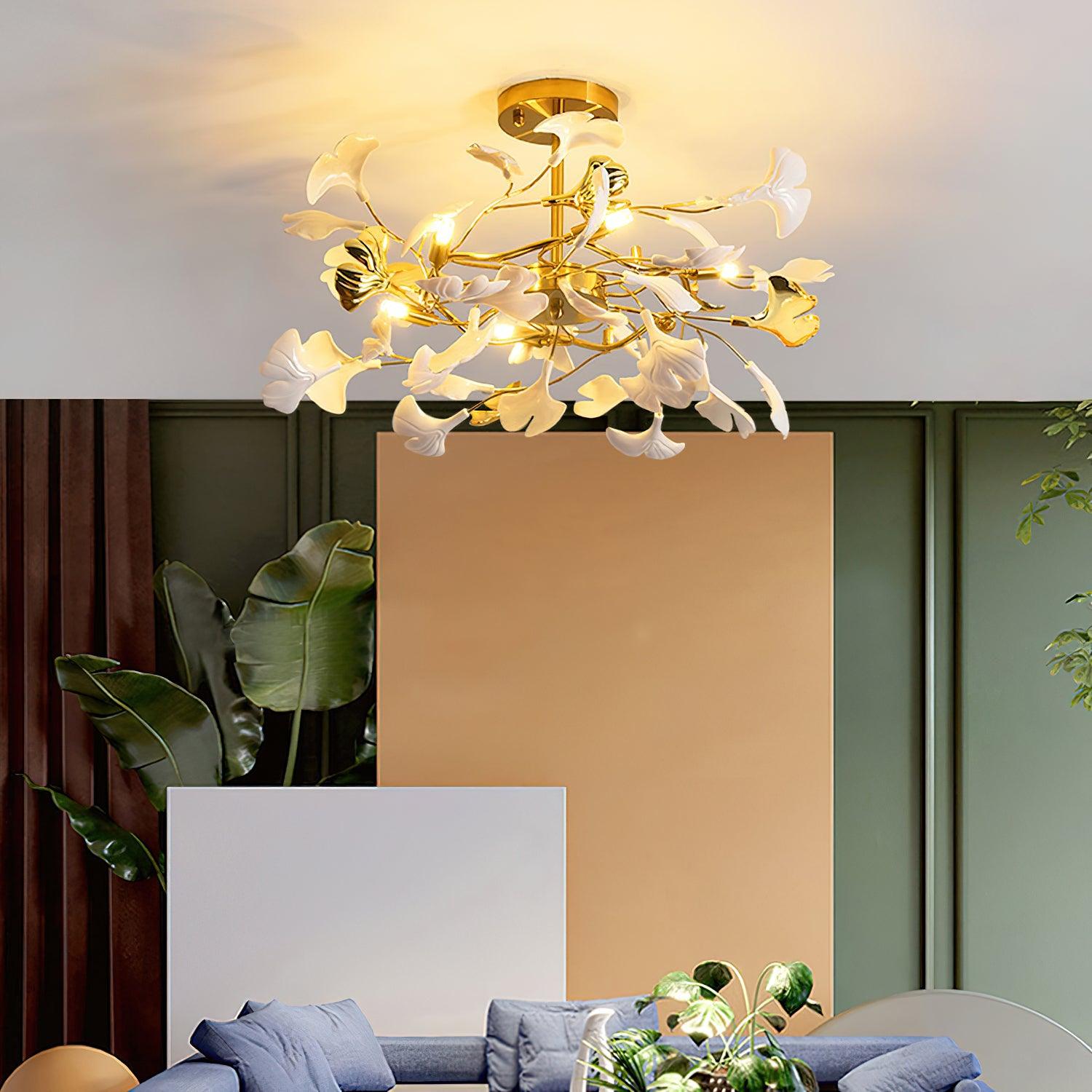 Gingko Chandelier L - Lumpaz