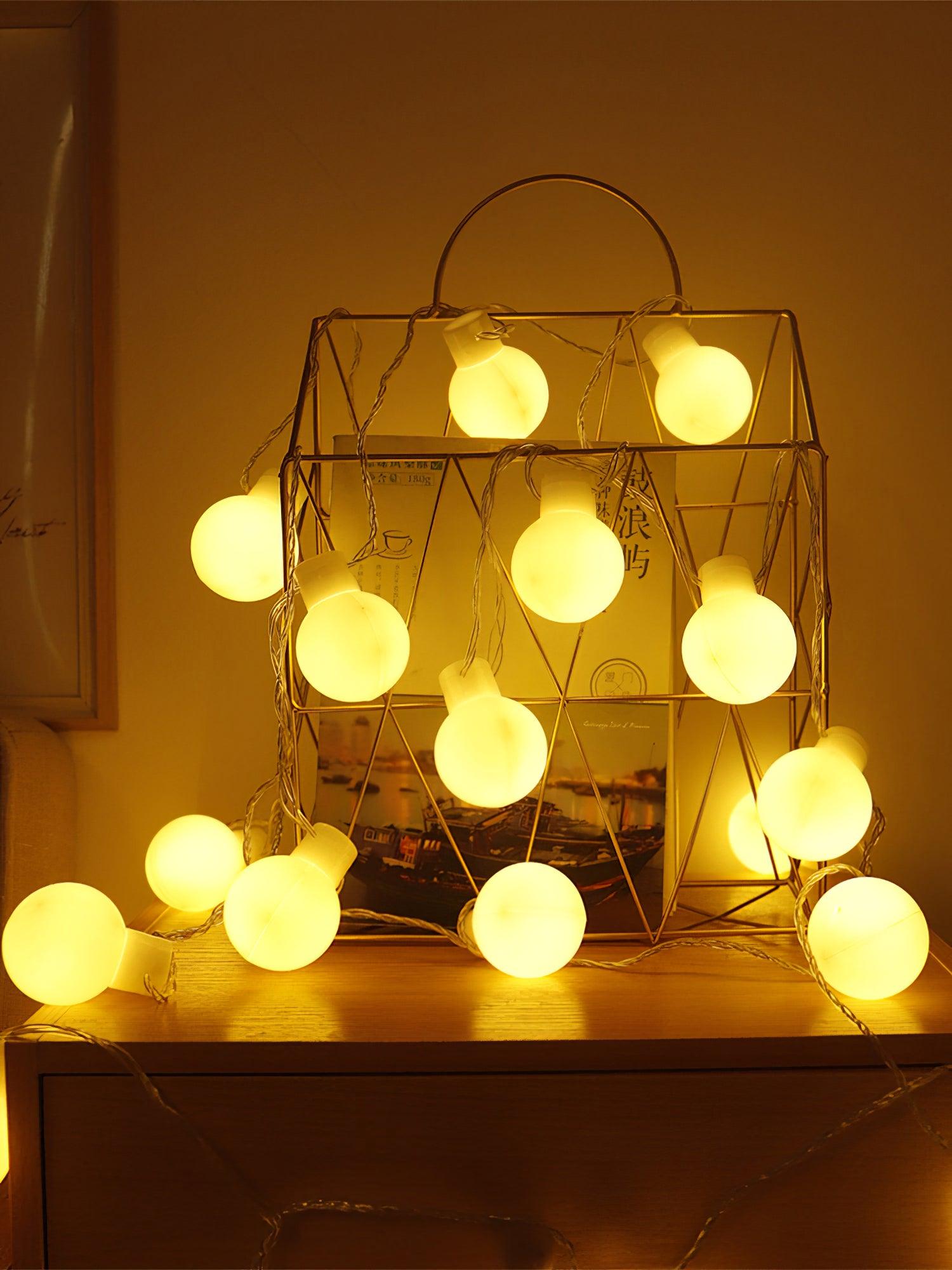 Led Globe Fairy String Lights - Lumpaz
