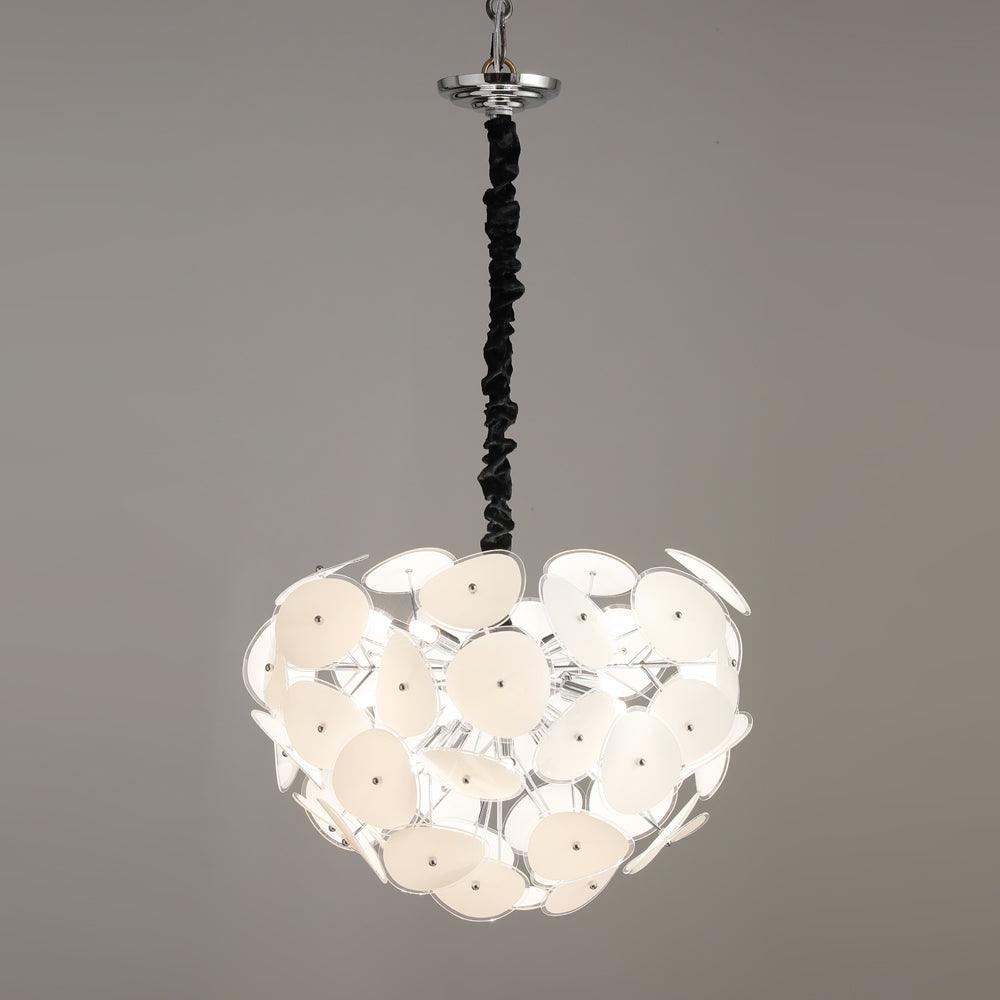 Poppy Glass Chandelier - Lumpaz