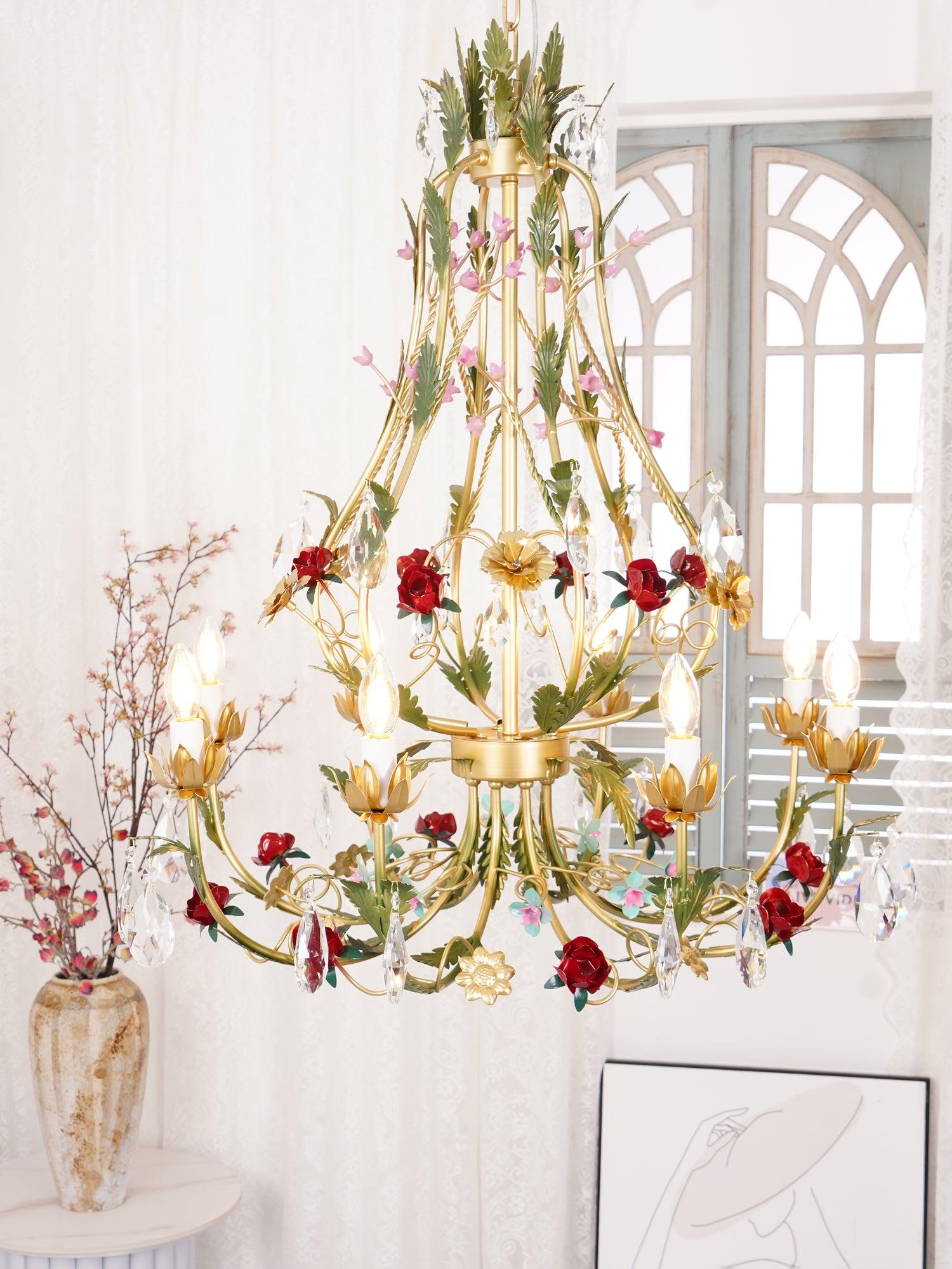 Rose Love Chandelier - Lumpaz