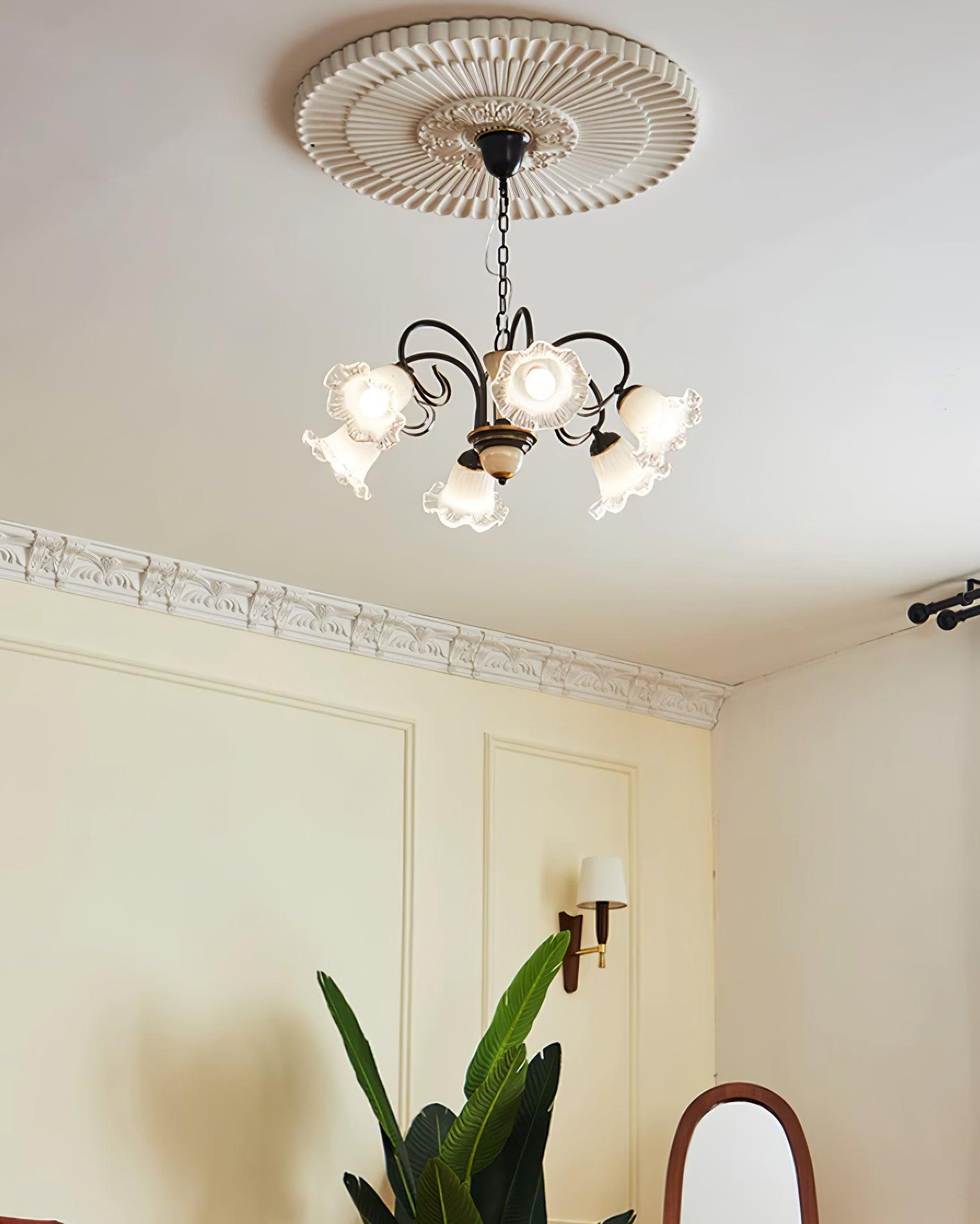 Luce Black Chandelier - Lumpaz