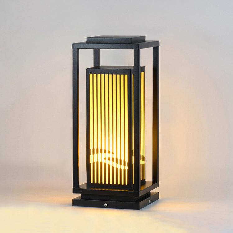 Modern Square Cage Garden Light - Lumpaz