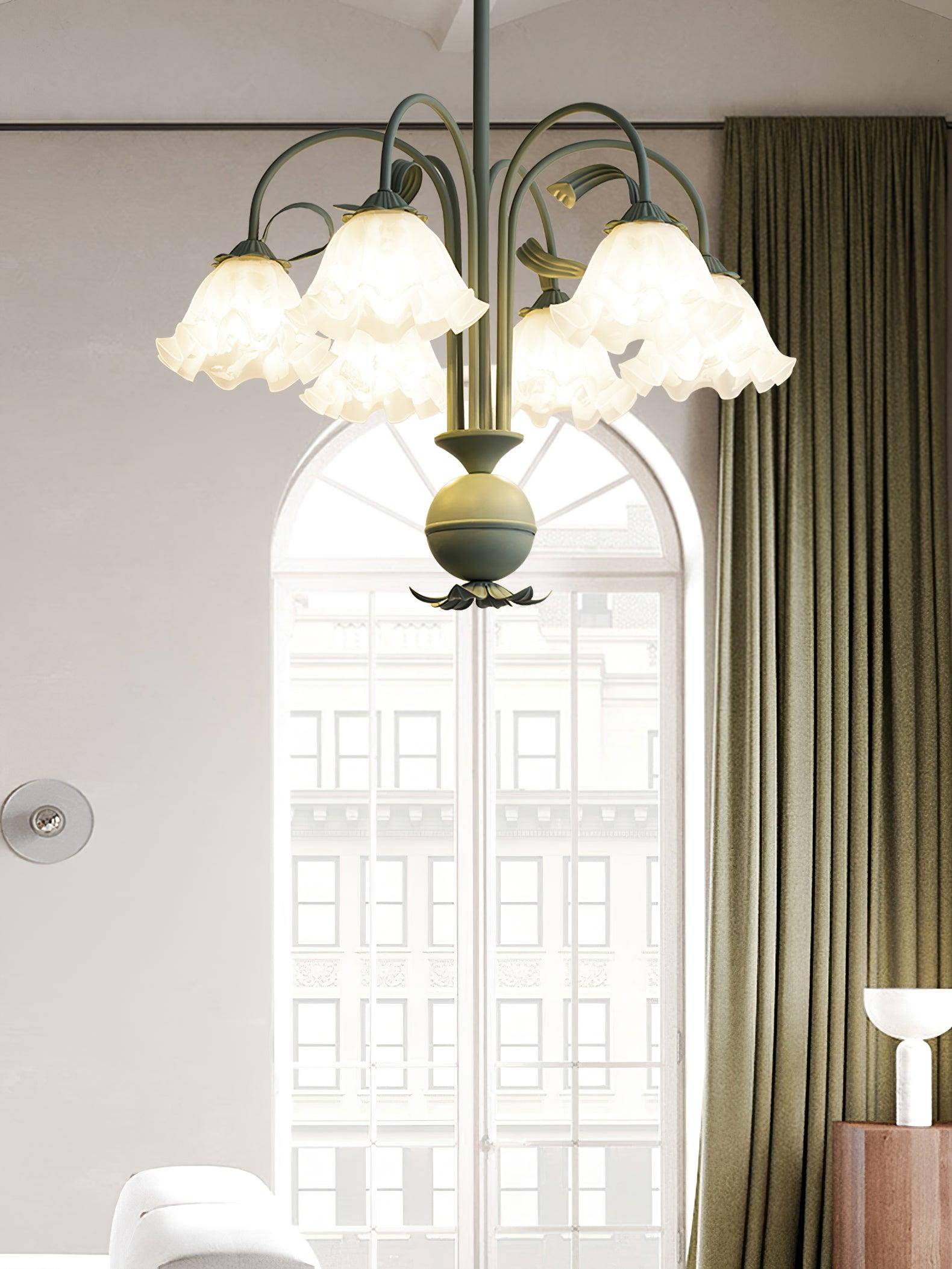 Bell Orchid Chandelier - Lumpaz