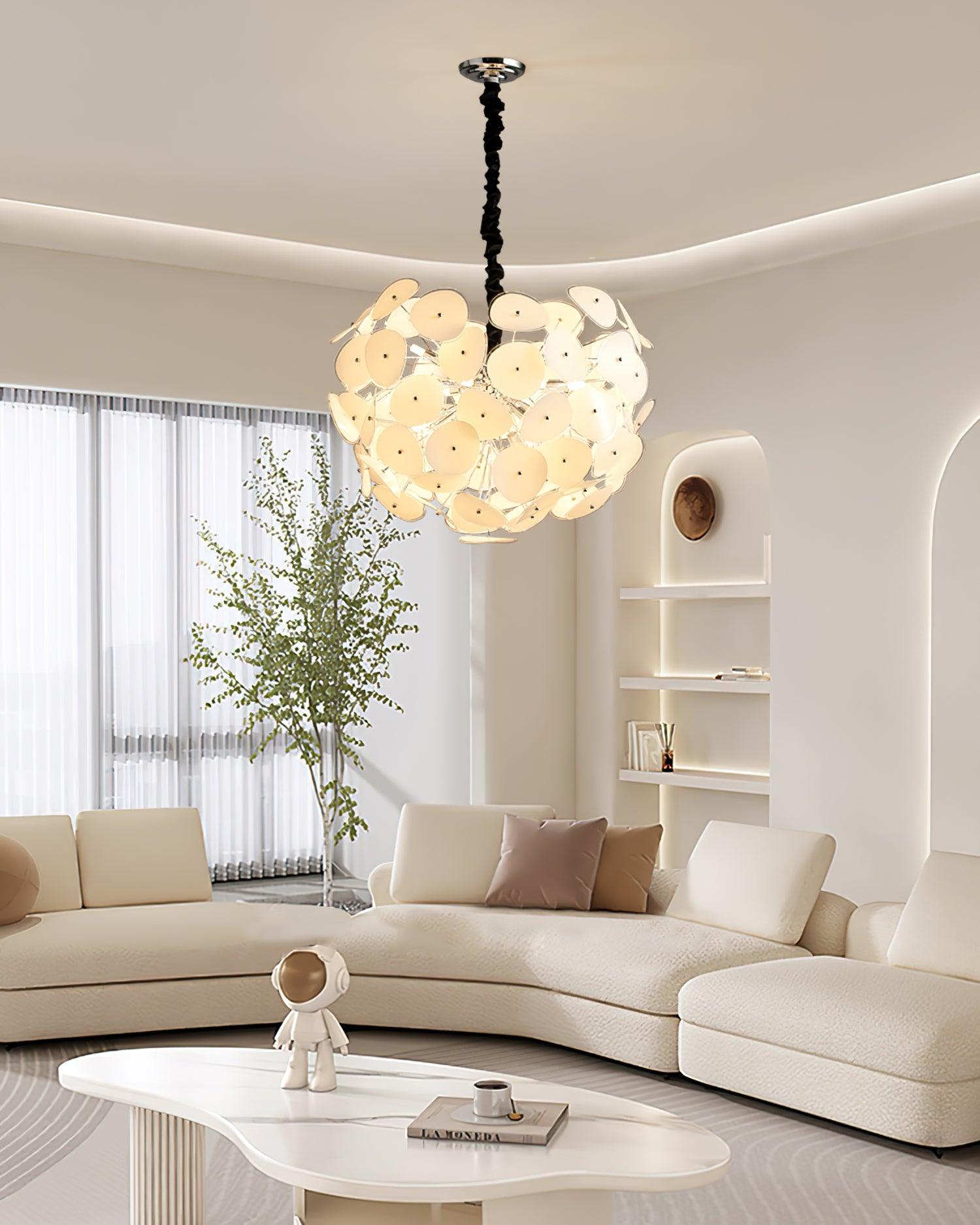 Poppy Glass Chandelier - Lumpaz