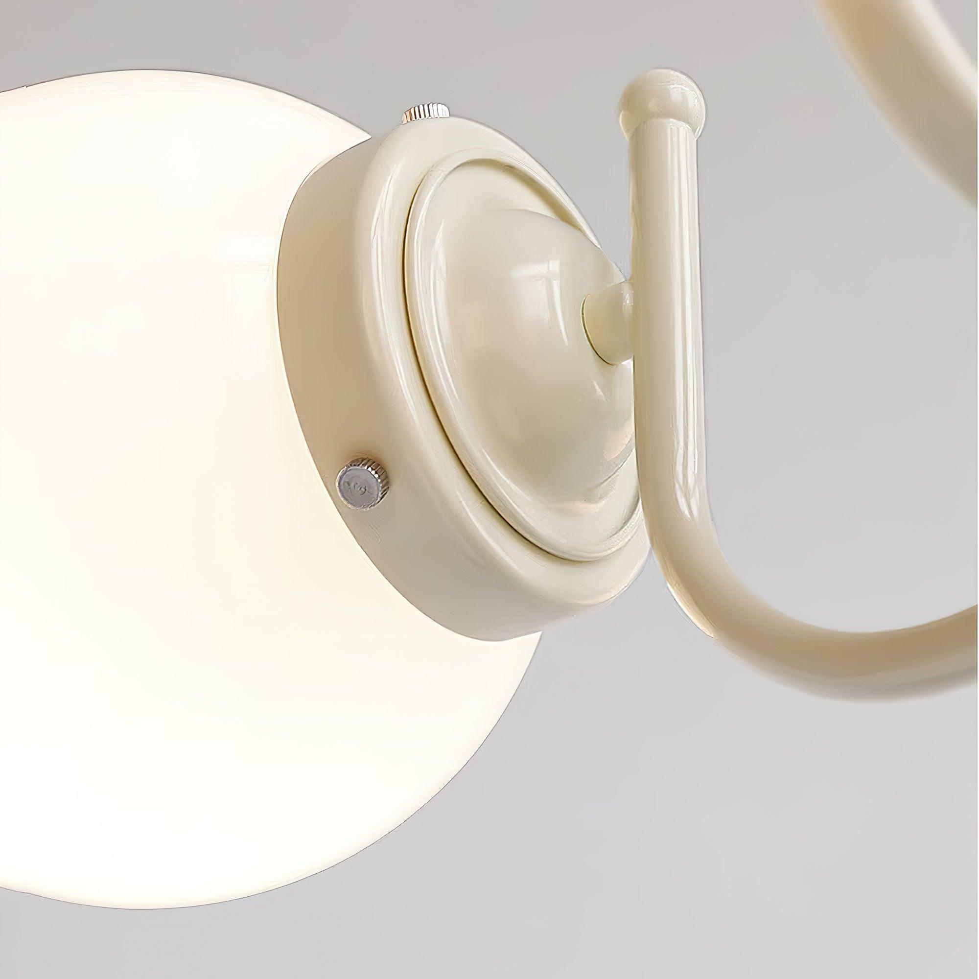 Cream Ball Chandelier - Lumpaz