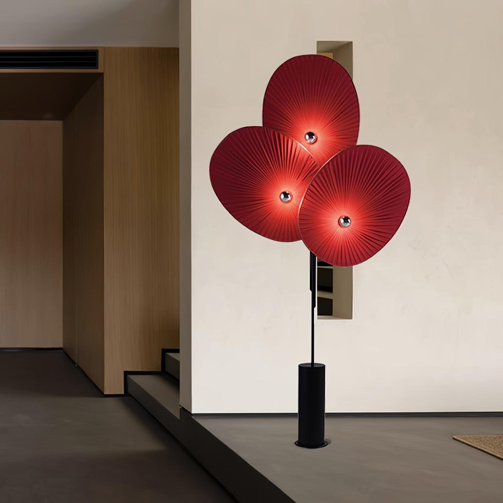 Triple Floral Floor Lamp - Lumpaz