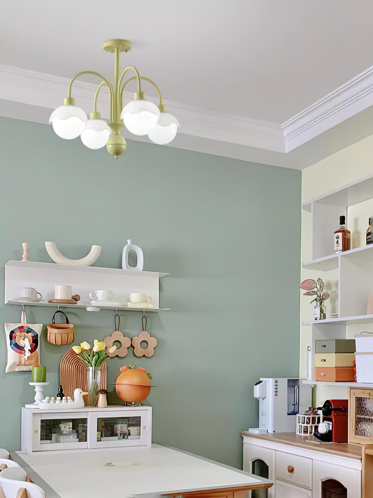 Creamy Lychee Matcha Chandelier - Lumpaz
