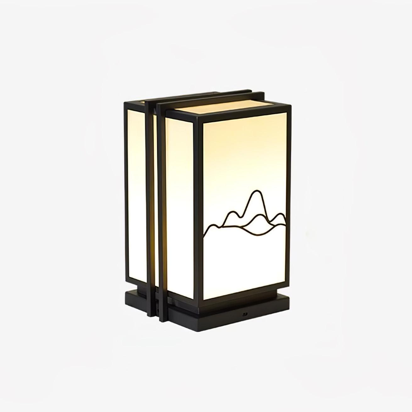 Mountain Outdoor Post Light - Lumpaz