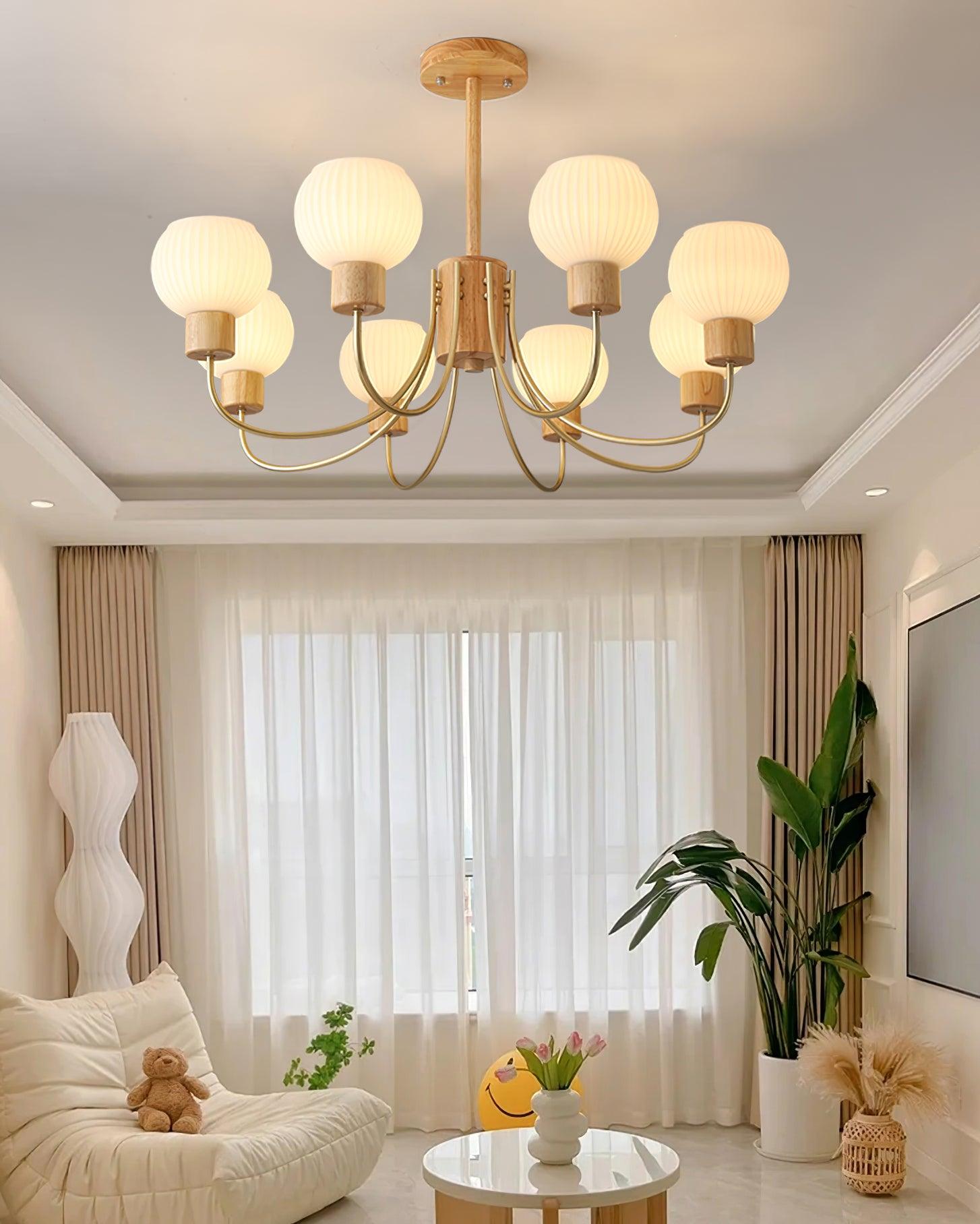 Donnelly Wooden Chandelier - Lumpaz