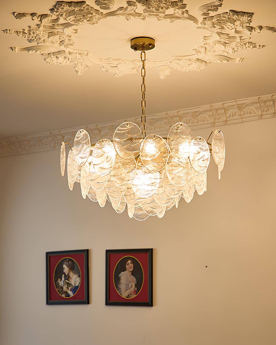 Victorian Disc Chandelier - Lumpaz