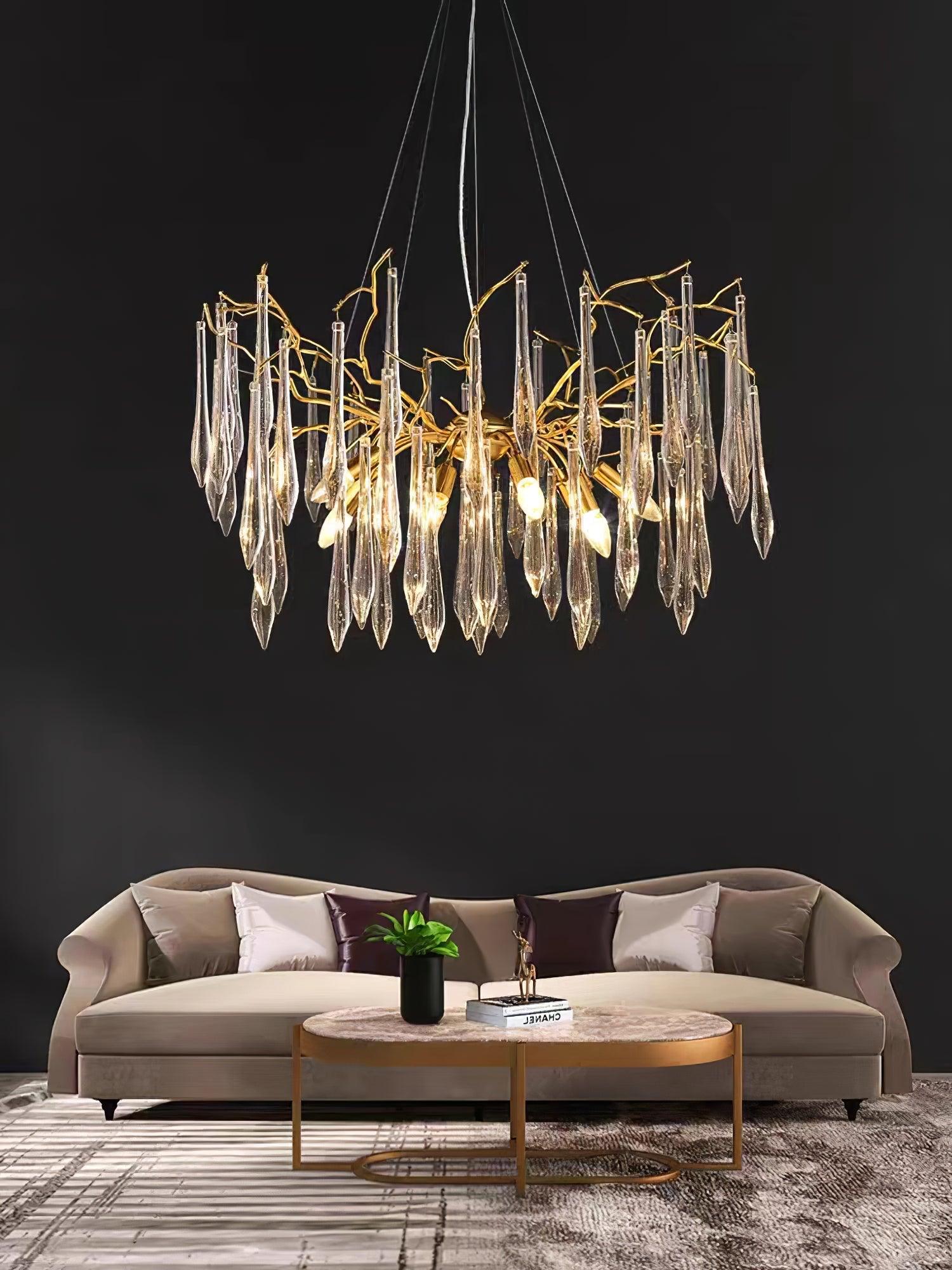 Aqua Funnel Chandelier - Lumpaz