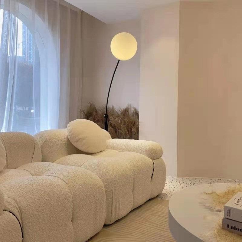 Opal Arc Floor Lamp - Lumpaz