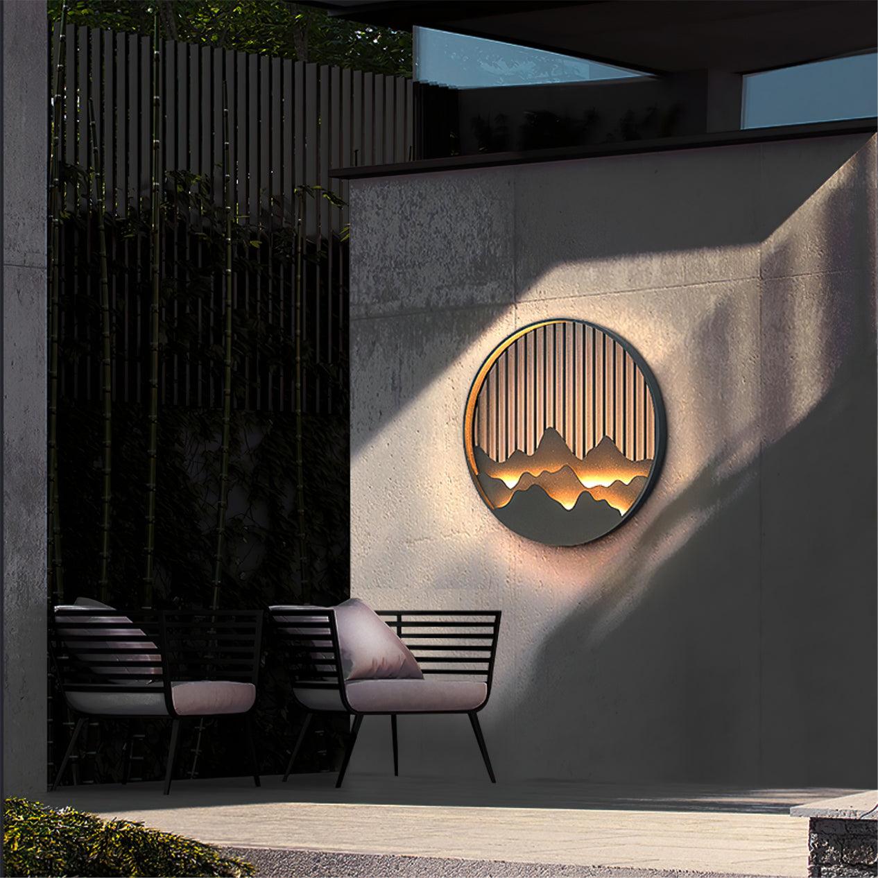 Mountain Outdoor Wall Lamp - Lumpaz
