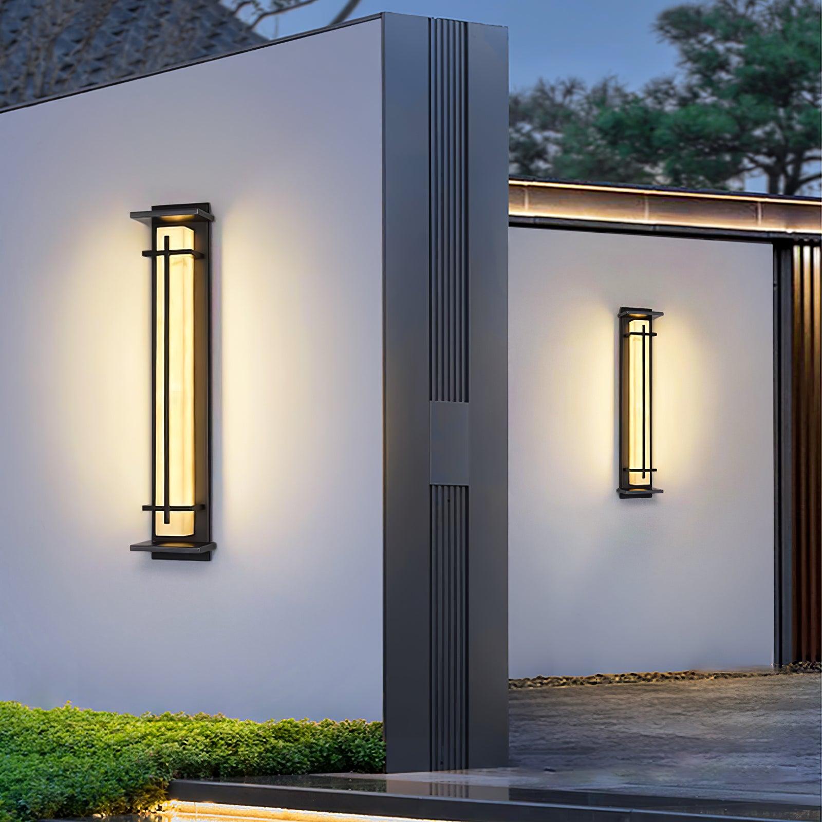 Square Outdoor Wall Light - Lumpaz