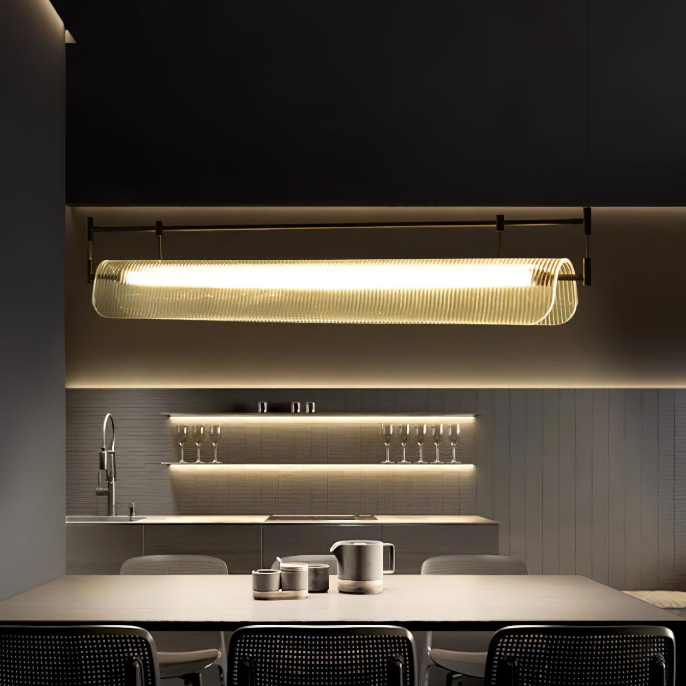 Linear Strip Chandelier - Lumpaz