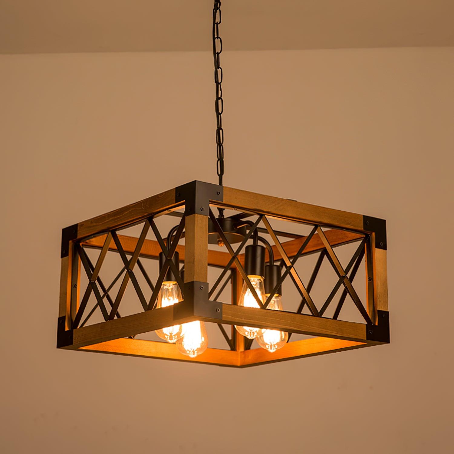 Kitchen Island Rectangle Chandelier - Lumpaz