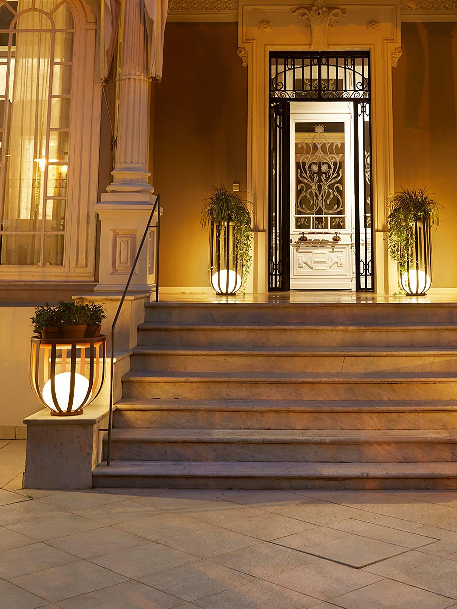 Bols Outdoor Garden Lamp with Solar Panel - Lumpaz