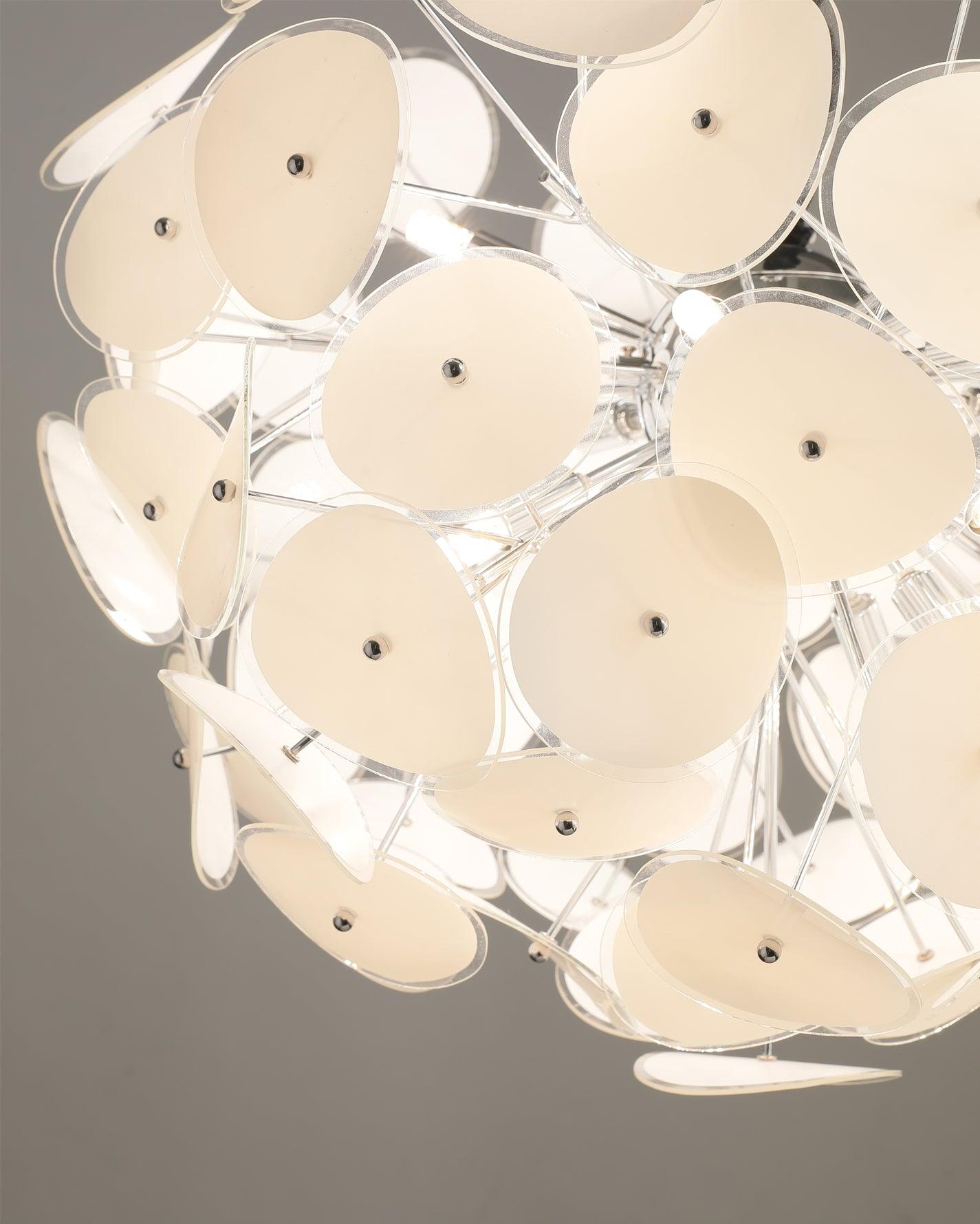 Poppy Glass Chandelier - Lumpaz