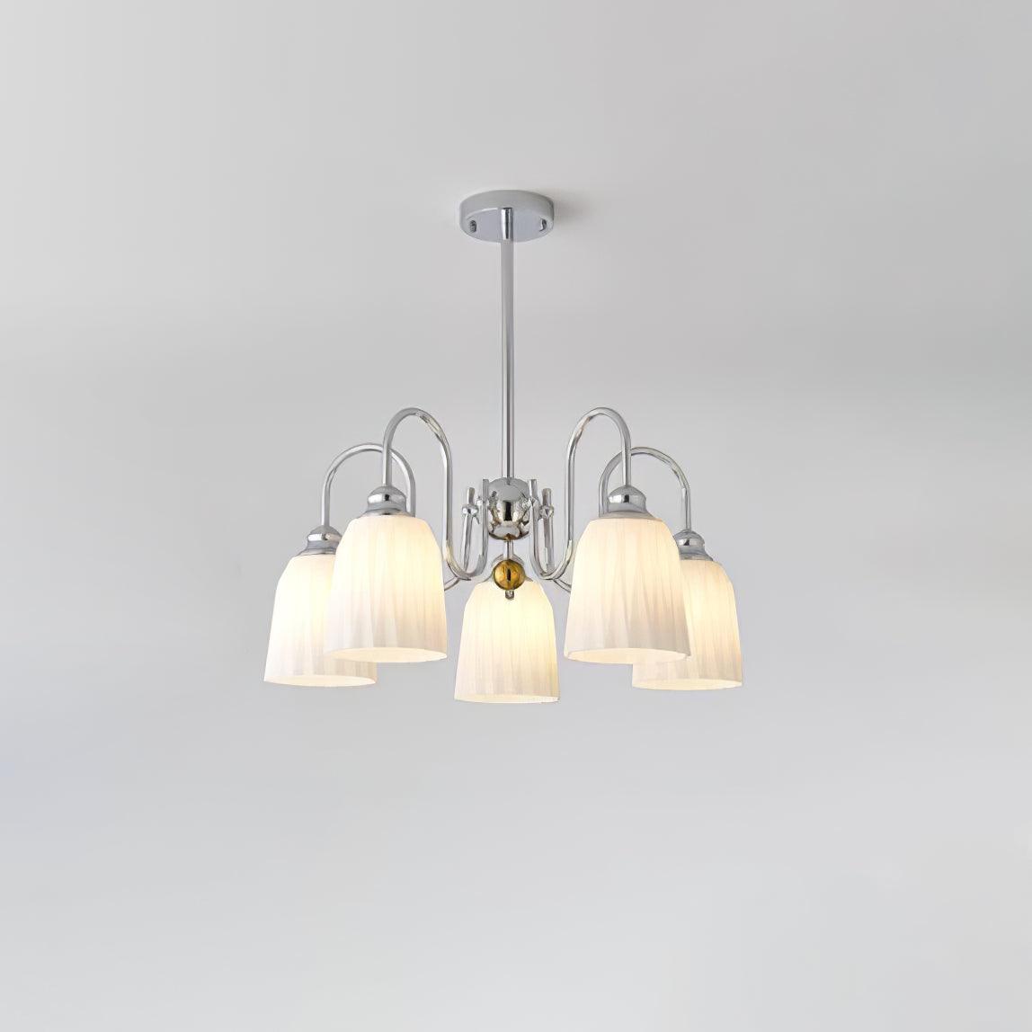 Bauhaus Pleated Chandelier - Lumpaz