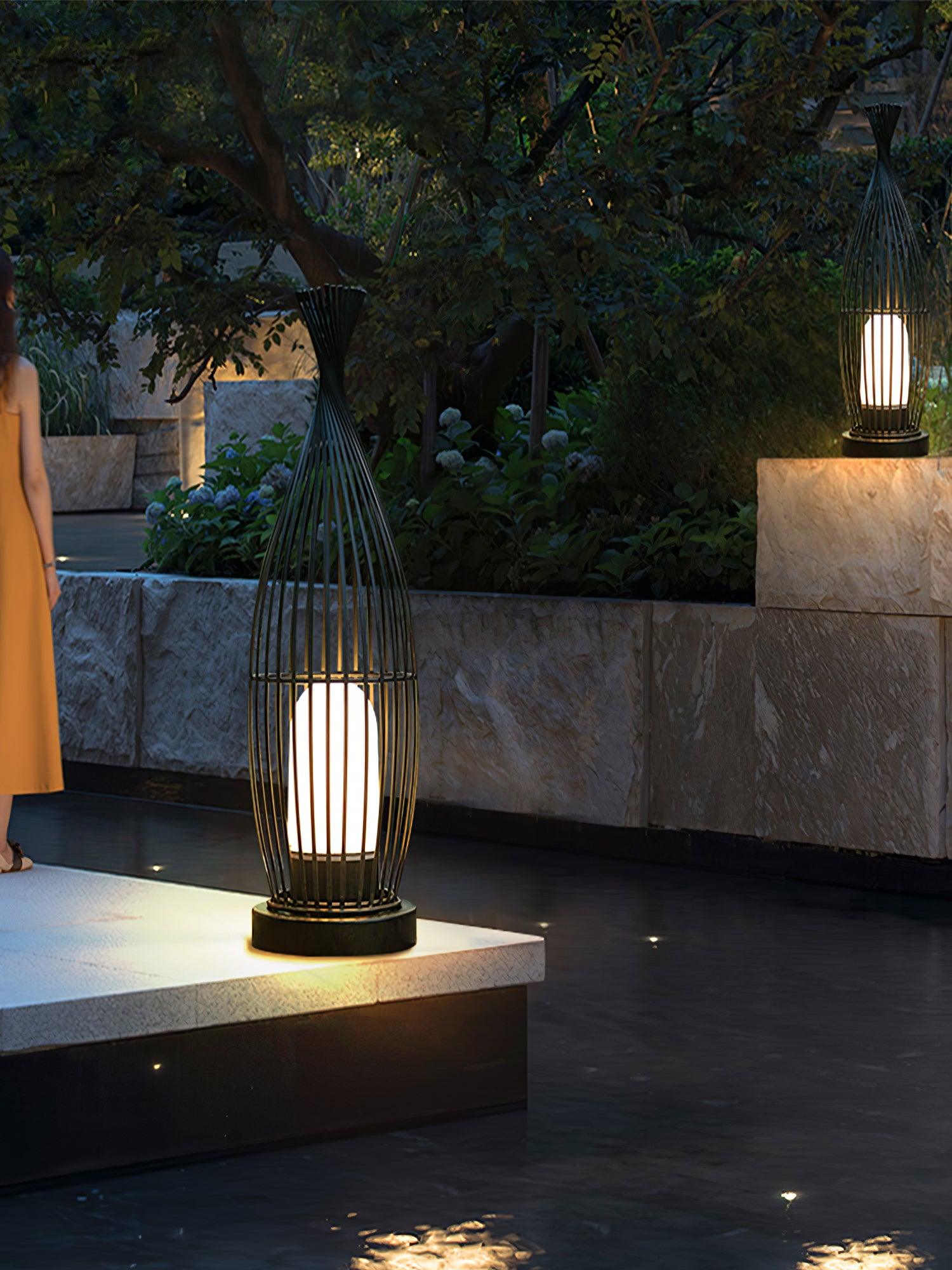Aurora Orbis Lantern Outdoor Light - Lumpaz