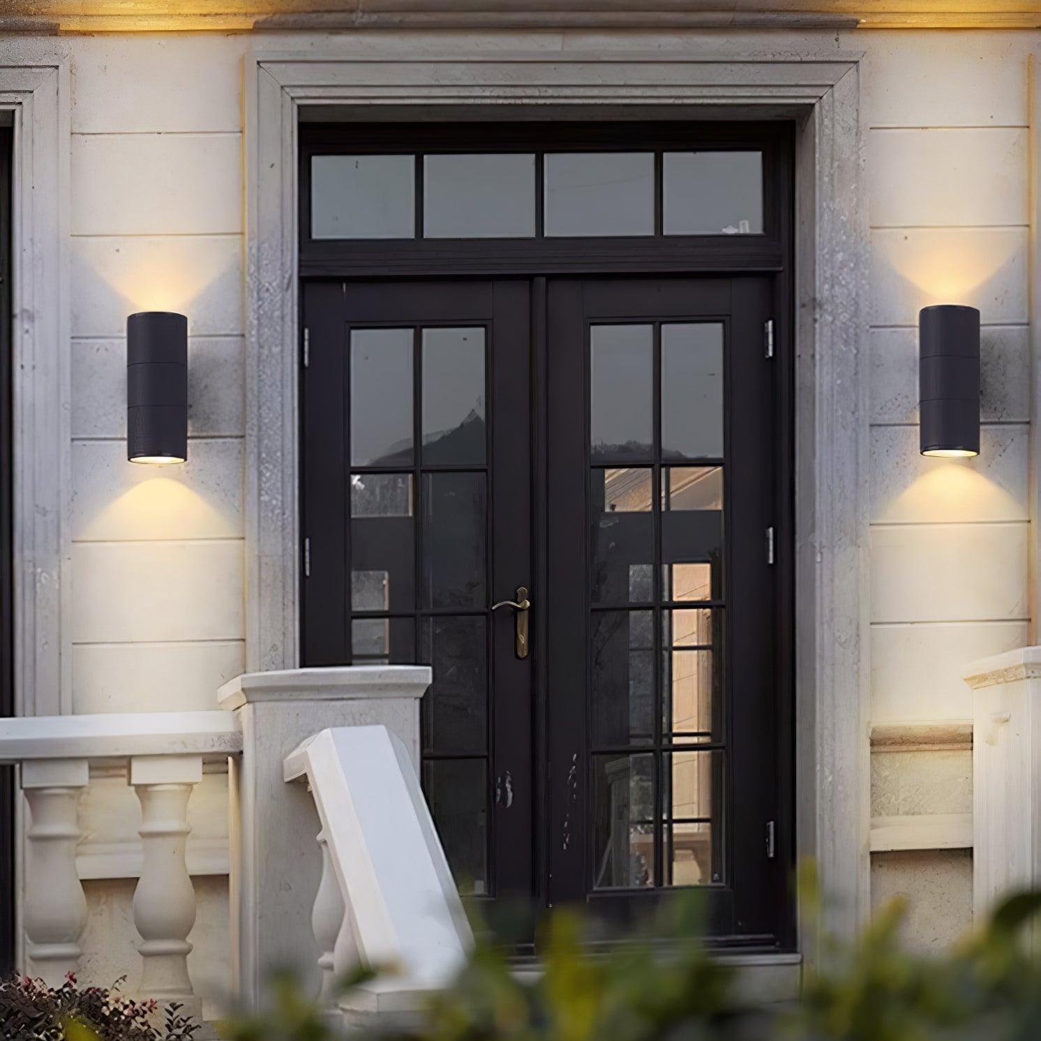 Cylindrical Outdoor Wall Light - Lumpaz