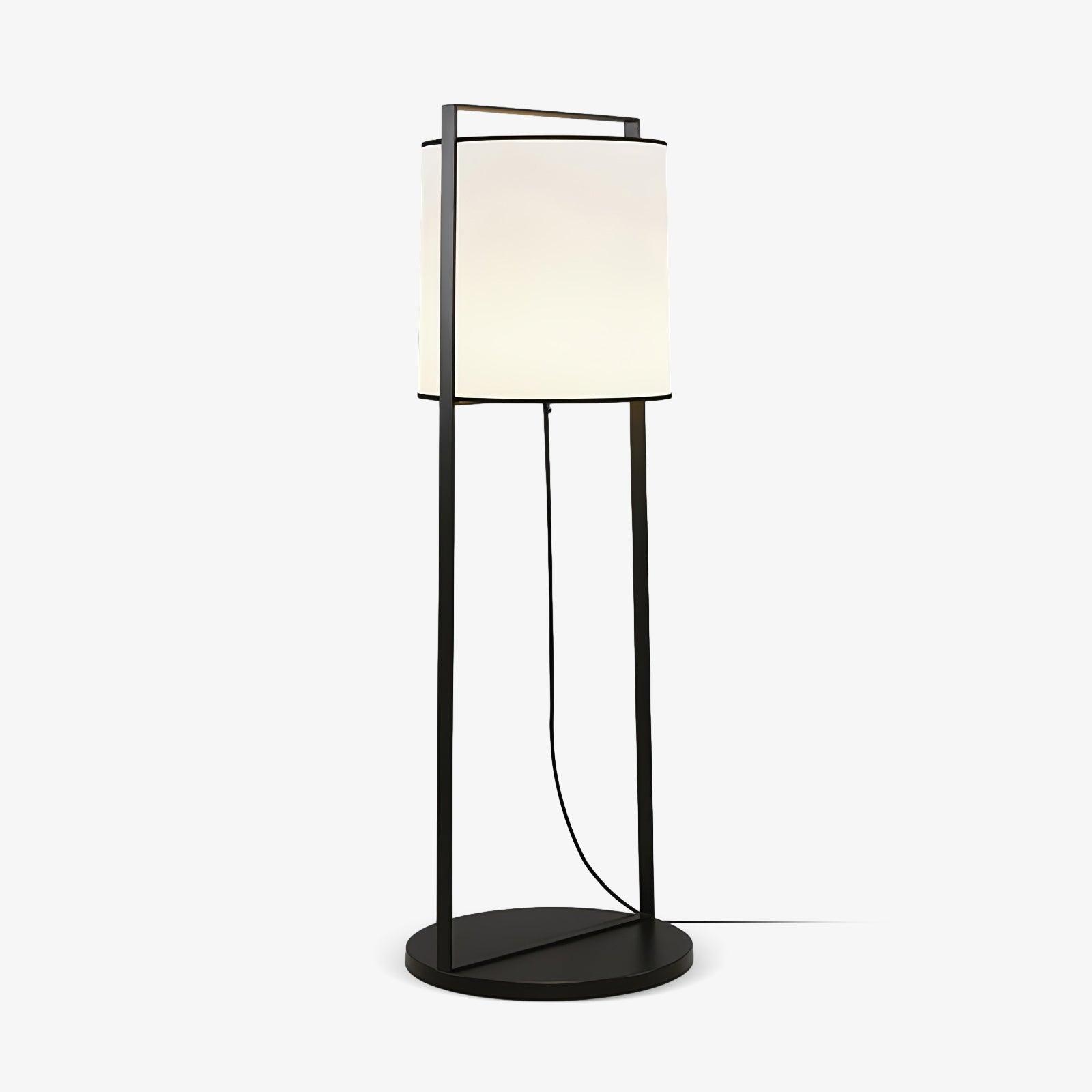 Silhouette Textile Floor Lamp - Lumpaz