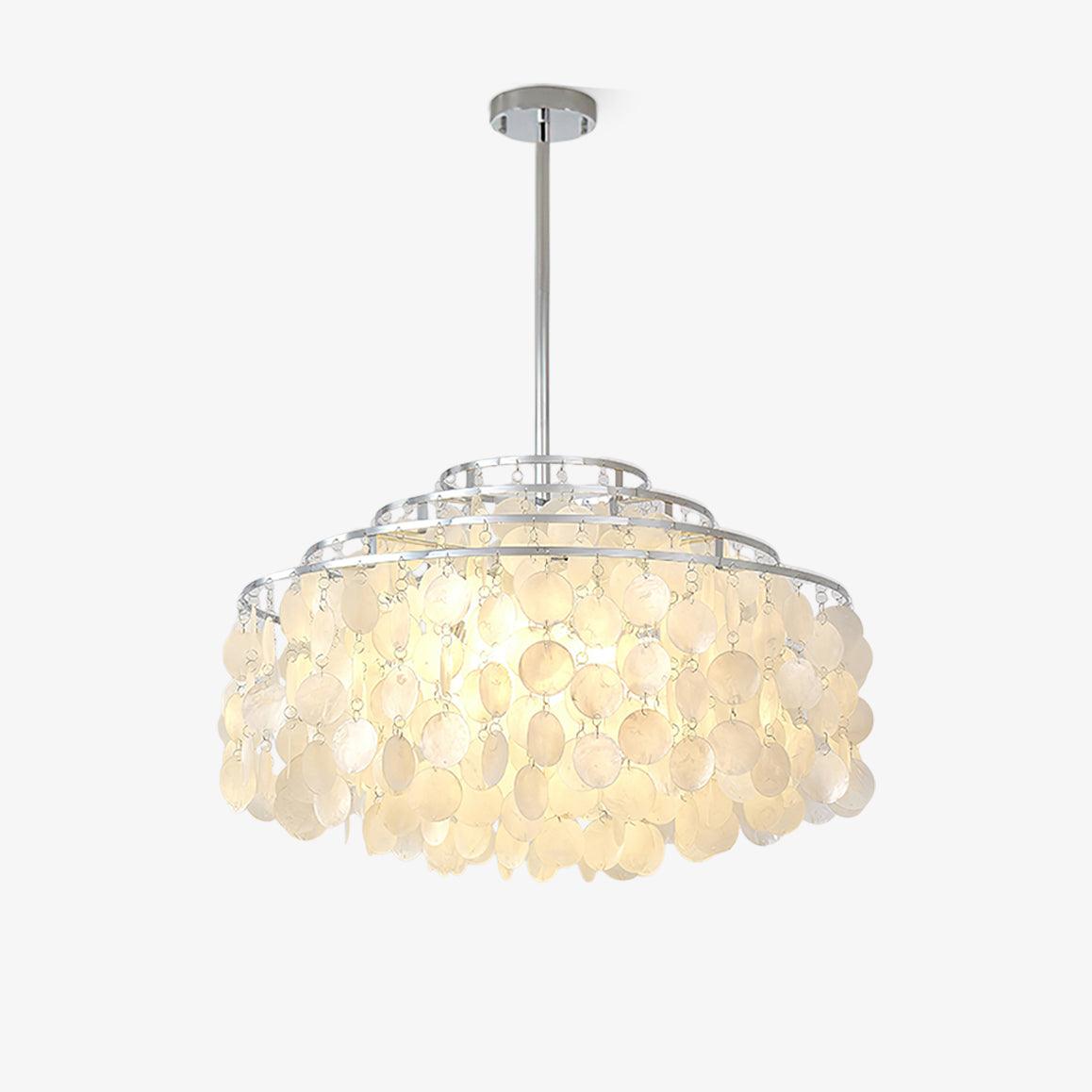 Round Shell Chandelier B - Lumpaz