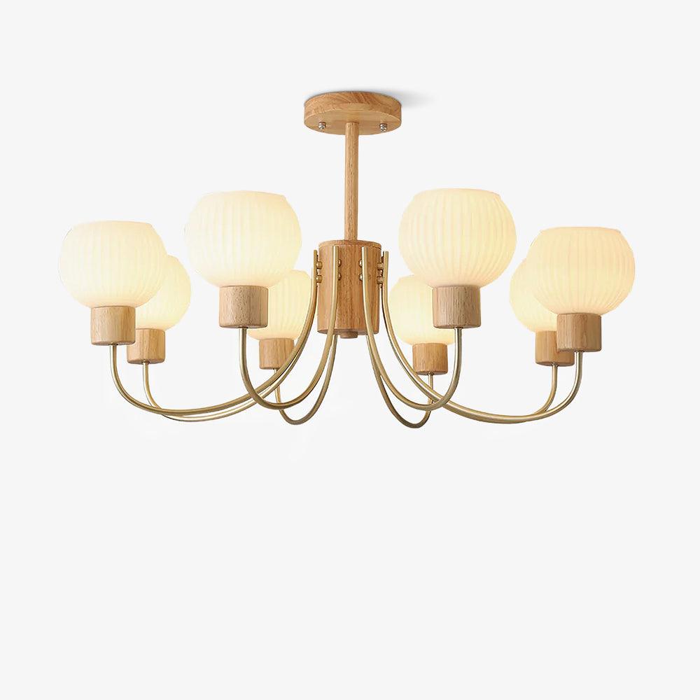 Donnelly Wooden Chandelier - Lumpaz