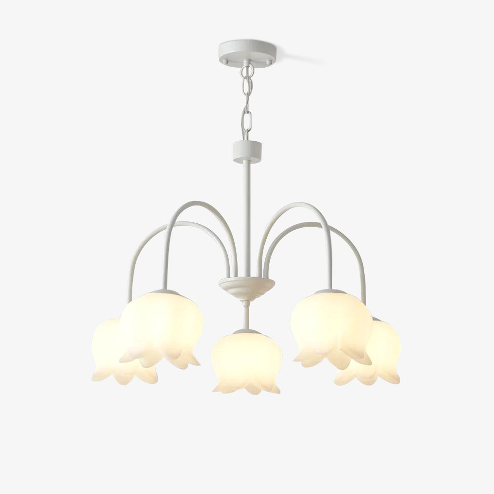 Curved Arm Bell Chandelier - Lumpaz