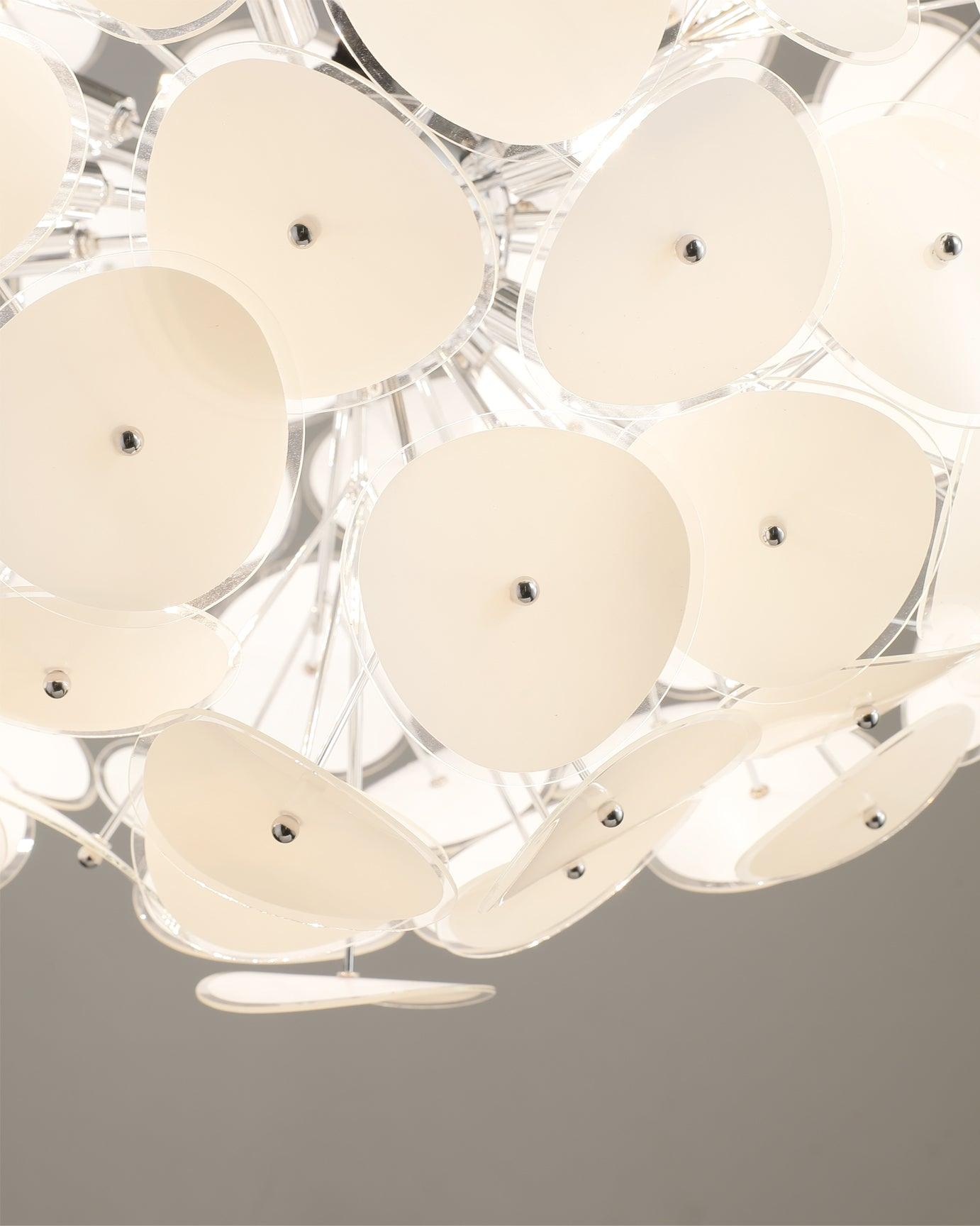 Poppy Glass Chandelier - Lumpaz