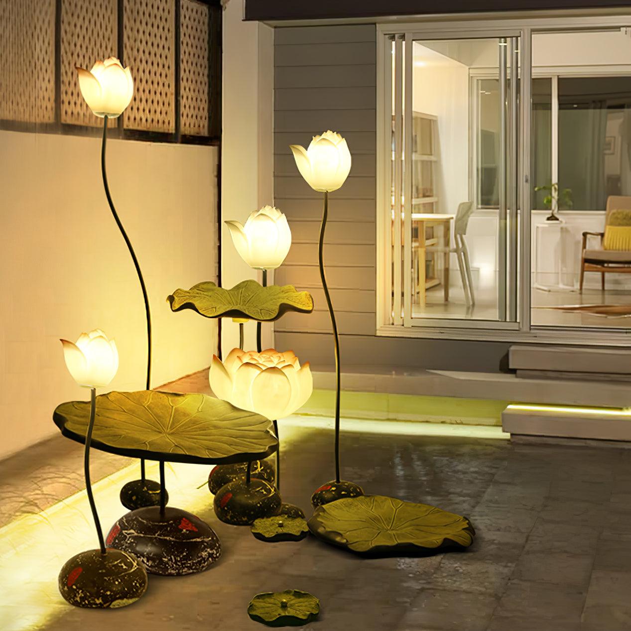 Lotus Floor Lamp - Lumpaz